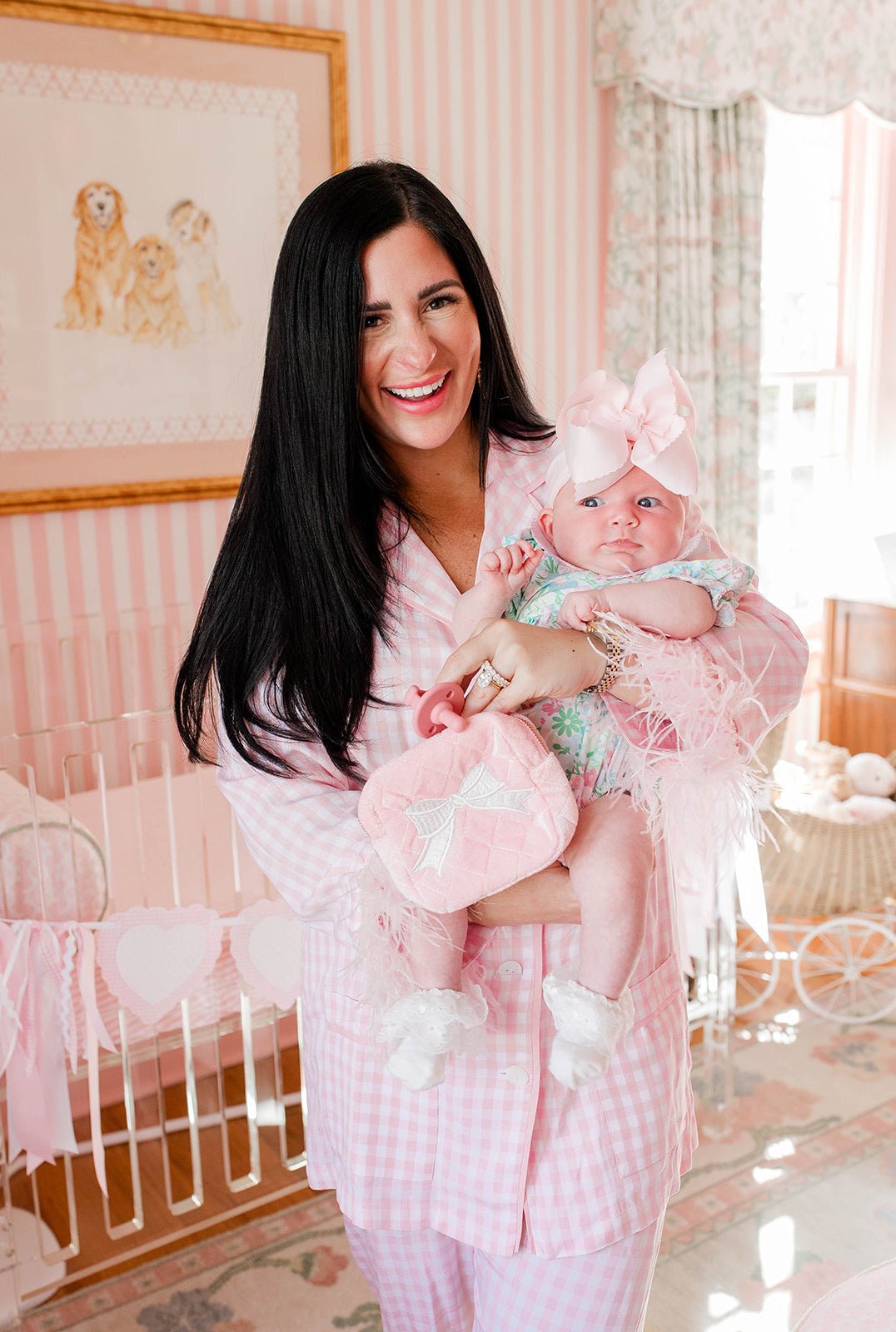 KenzKustomz Bow Mini - Pink Velvet