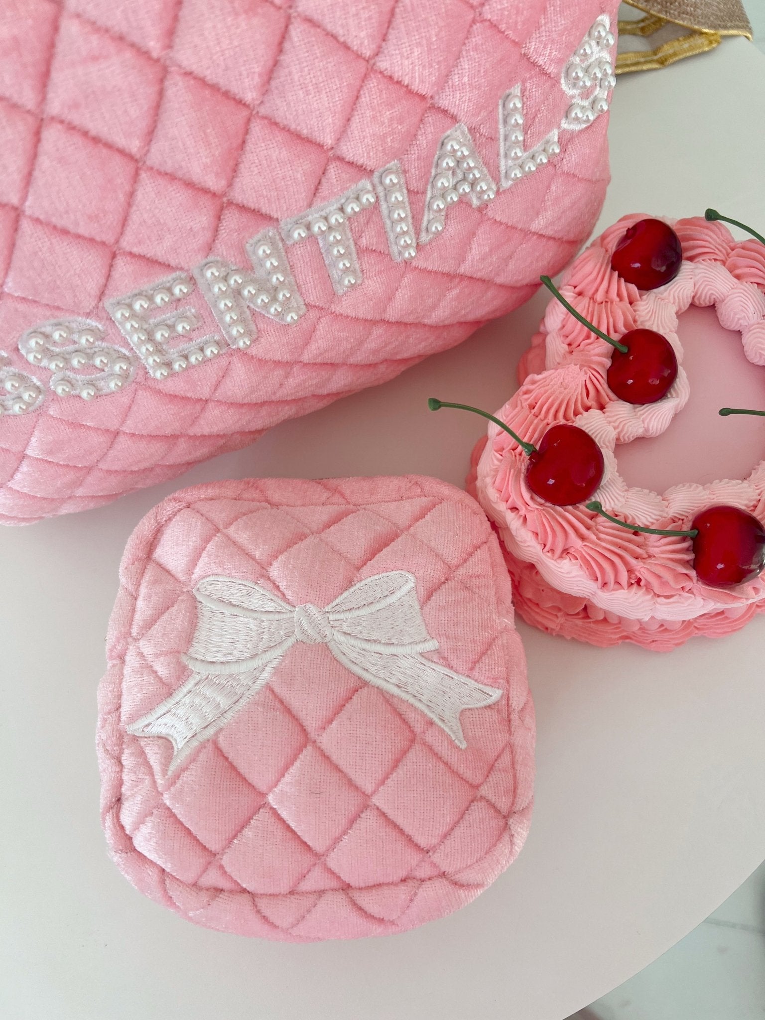 KenzKustomz Bow Mini - Pink Velvet