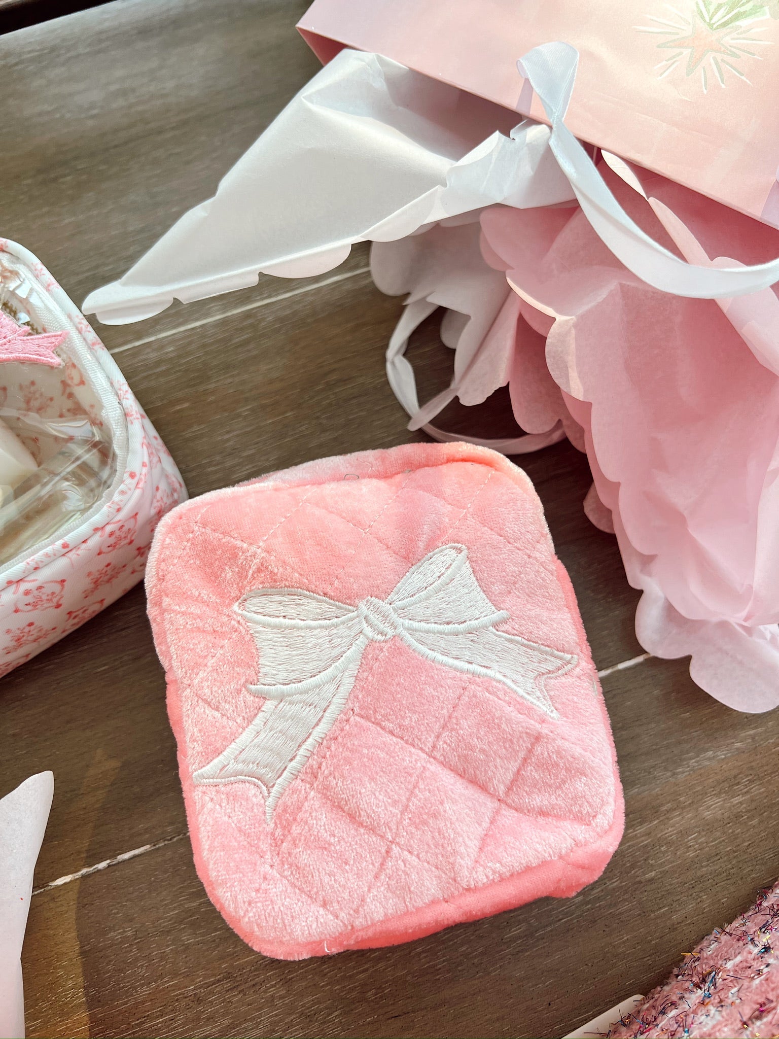 KenzKustomz Bow Mini - Pink Velvet