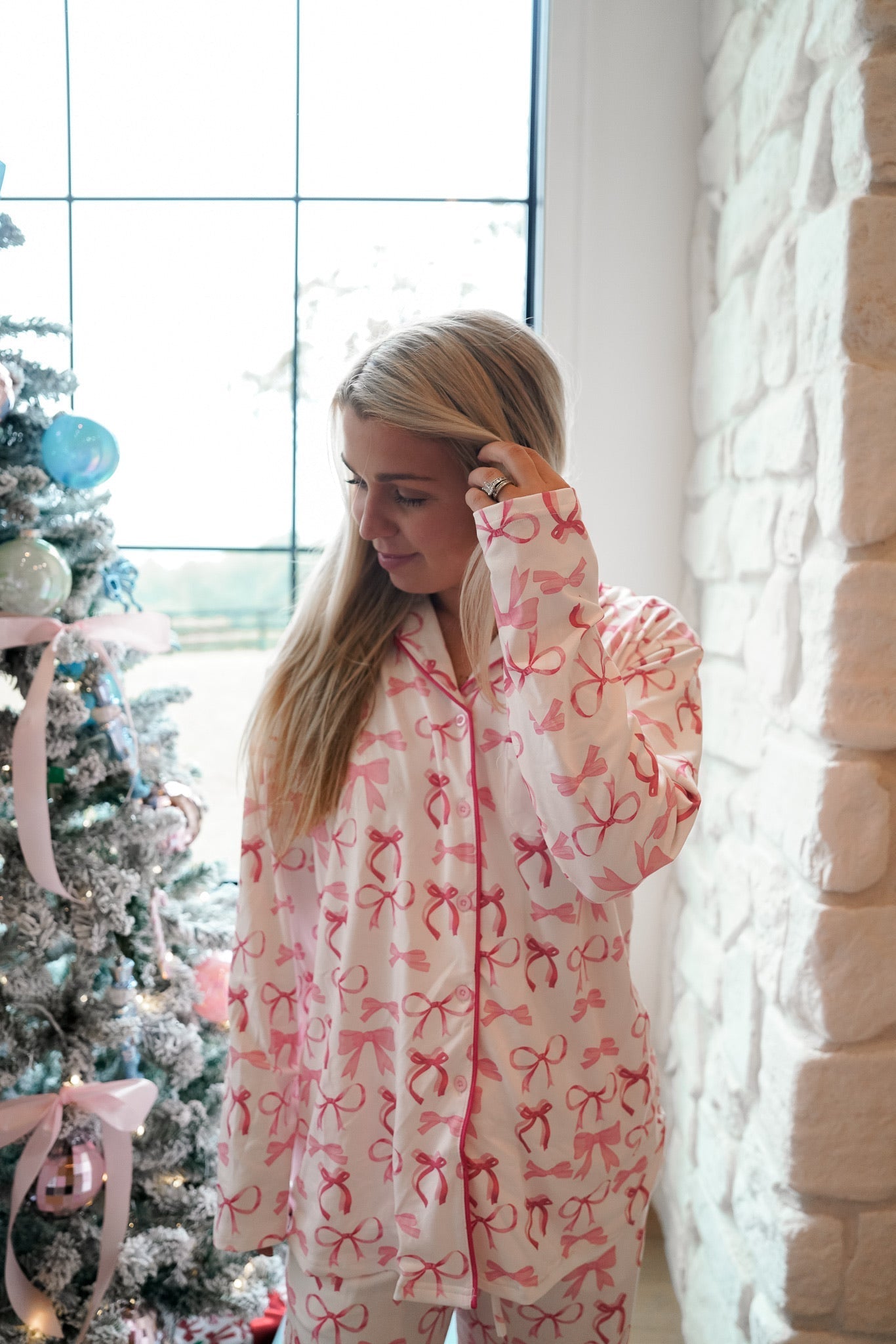 KenzKustomz Bows Pajama Set