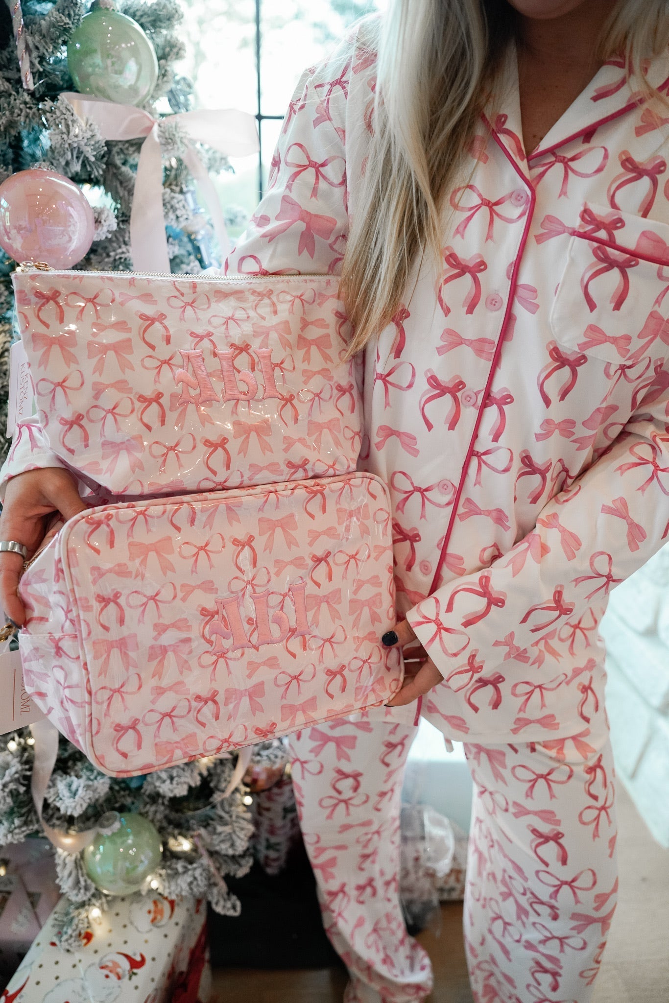 KenzKustomz Bows Pajama Set