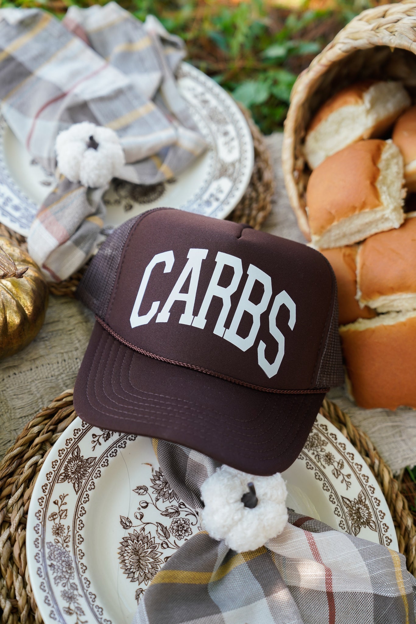 KenzKustomz Carbs - Brown Foam Trucker Hat