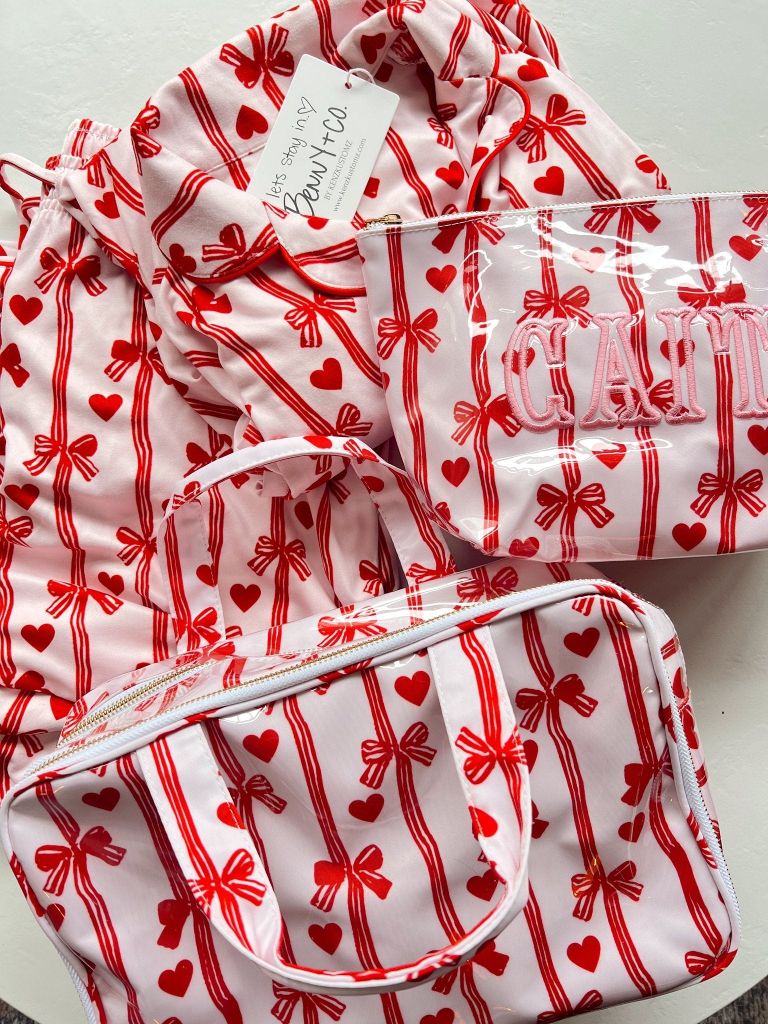 KenzKustomz Clear Coat Toiletry Case