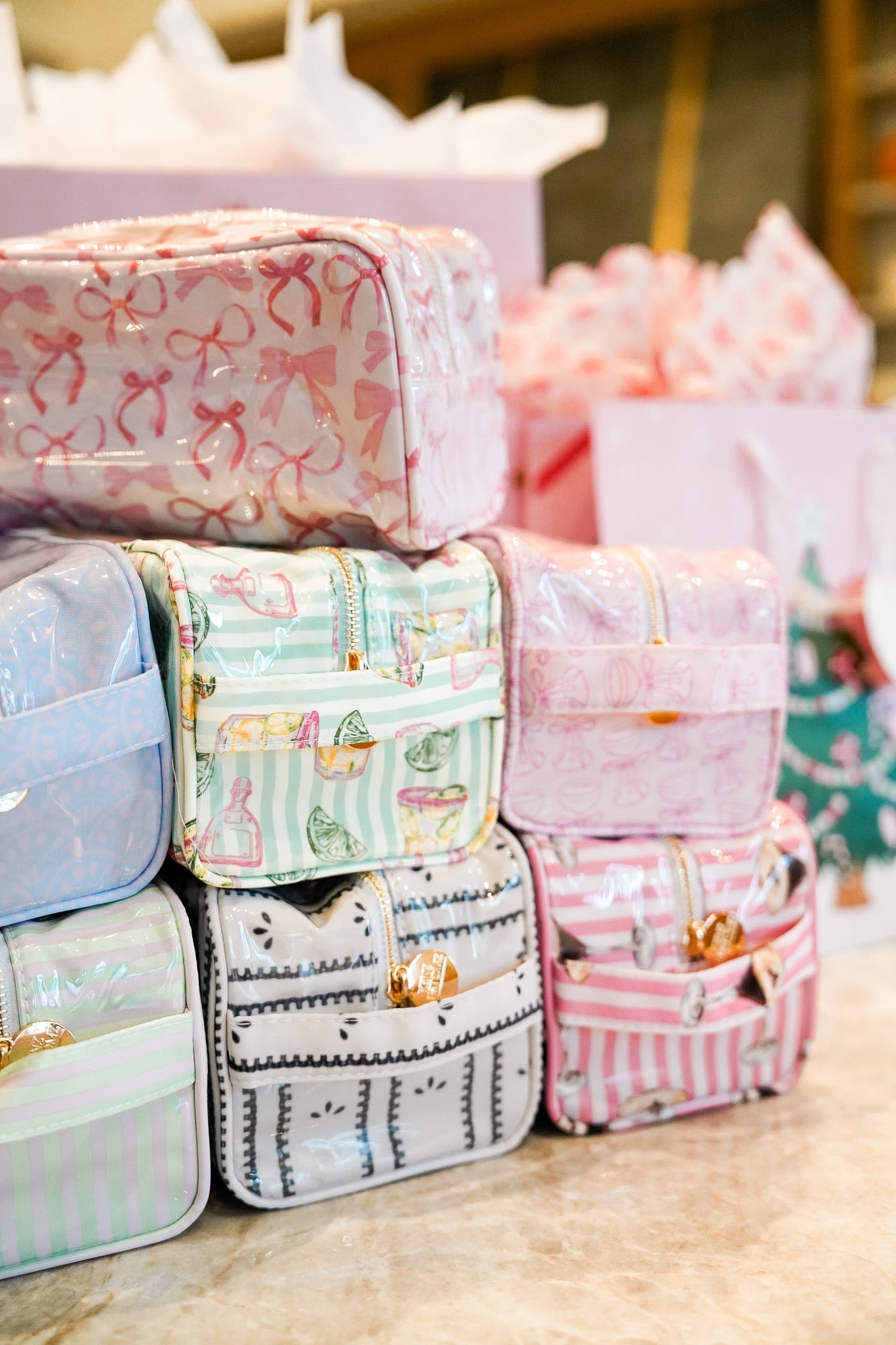 KenzKustomz Clear Coat Toiletry Dopp Kit