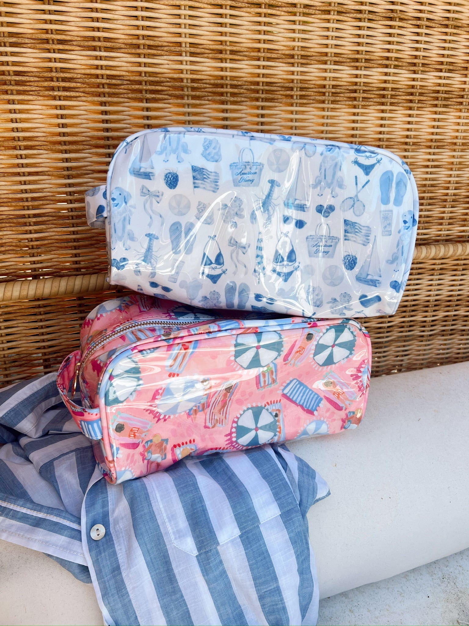 KenzKustomz Clear Coat Toiletry Dopp Kit