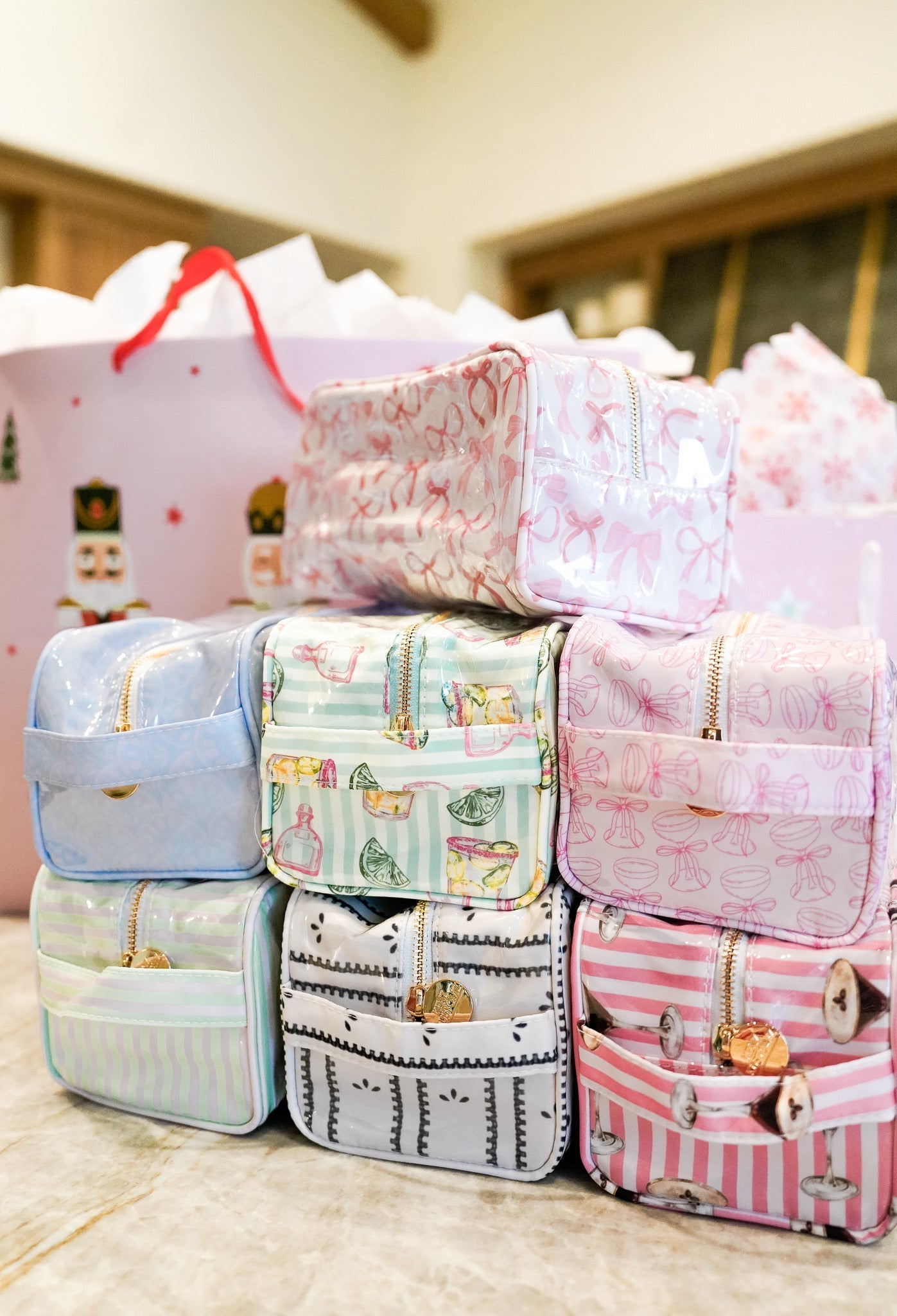 KenzKustomz Clear Coat Toiletry Dopp Kit