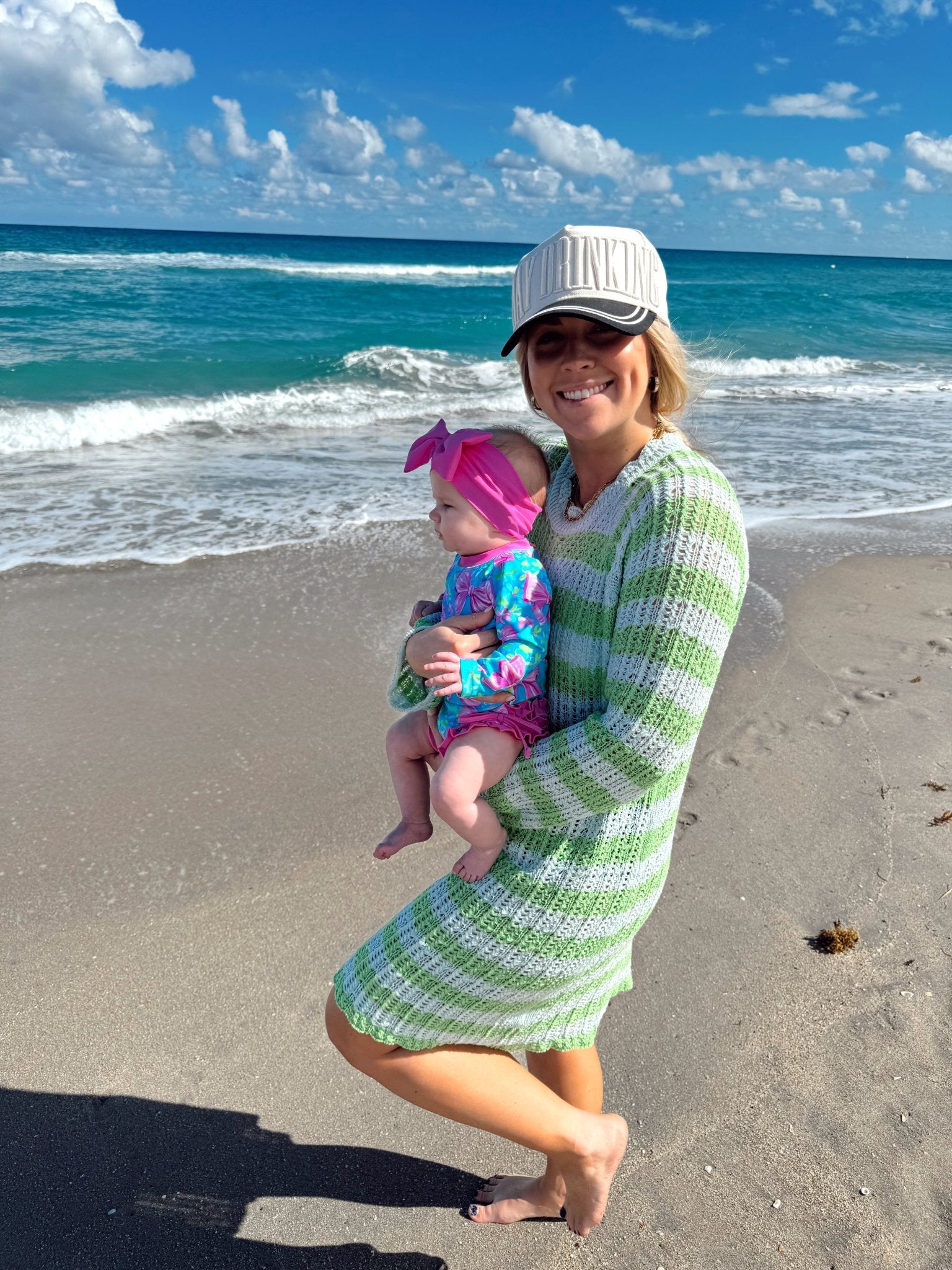 KenzKustomz Day Drinking - Black Vintage Trucker Hat