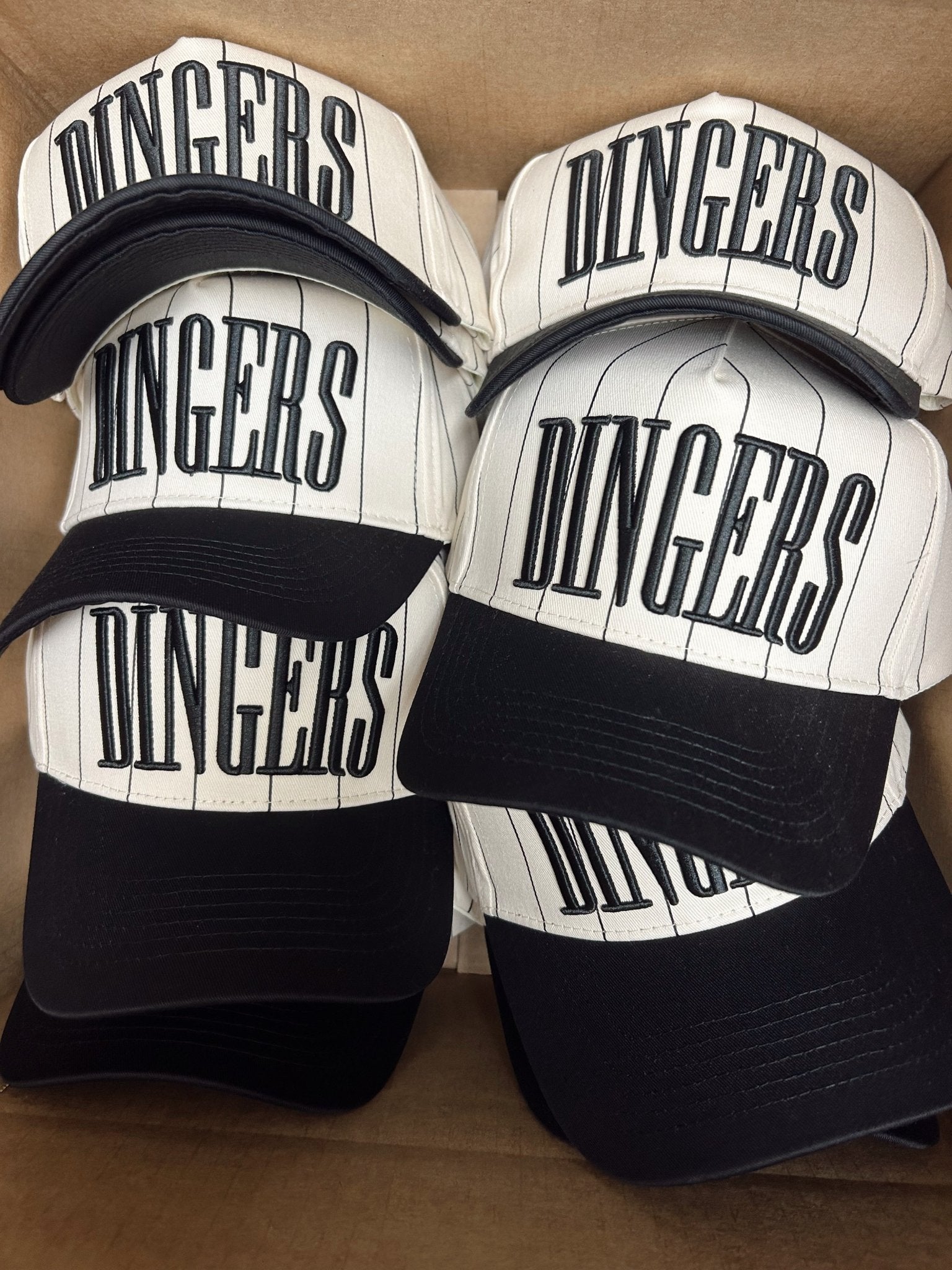 KenzKustomz Dingers - Stripe Vintage Trucker Hat