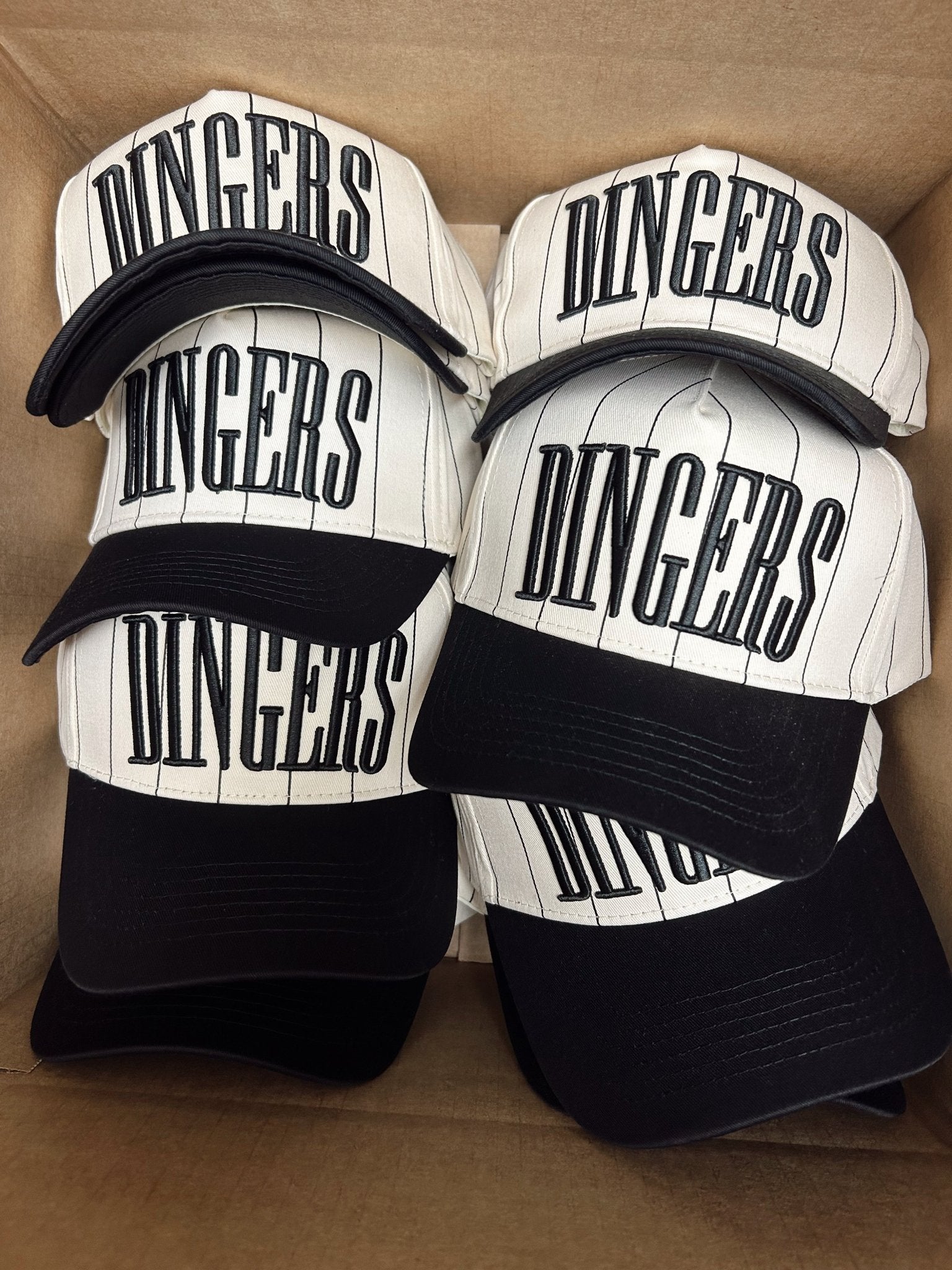 KenzKustomz Dingers - Stripe Vintage Trucker Hat