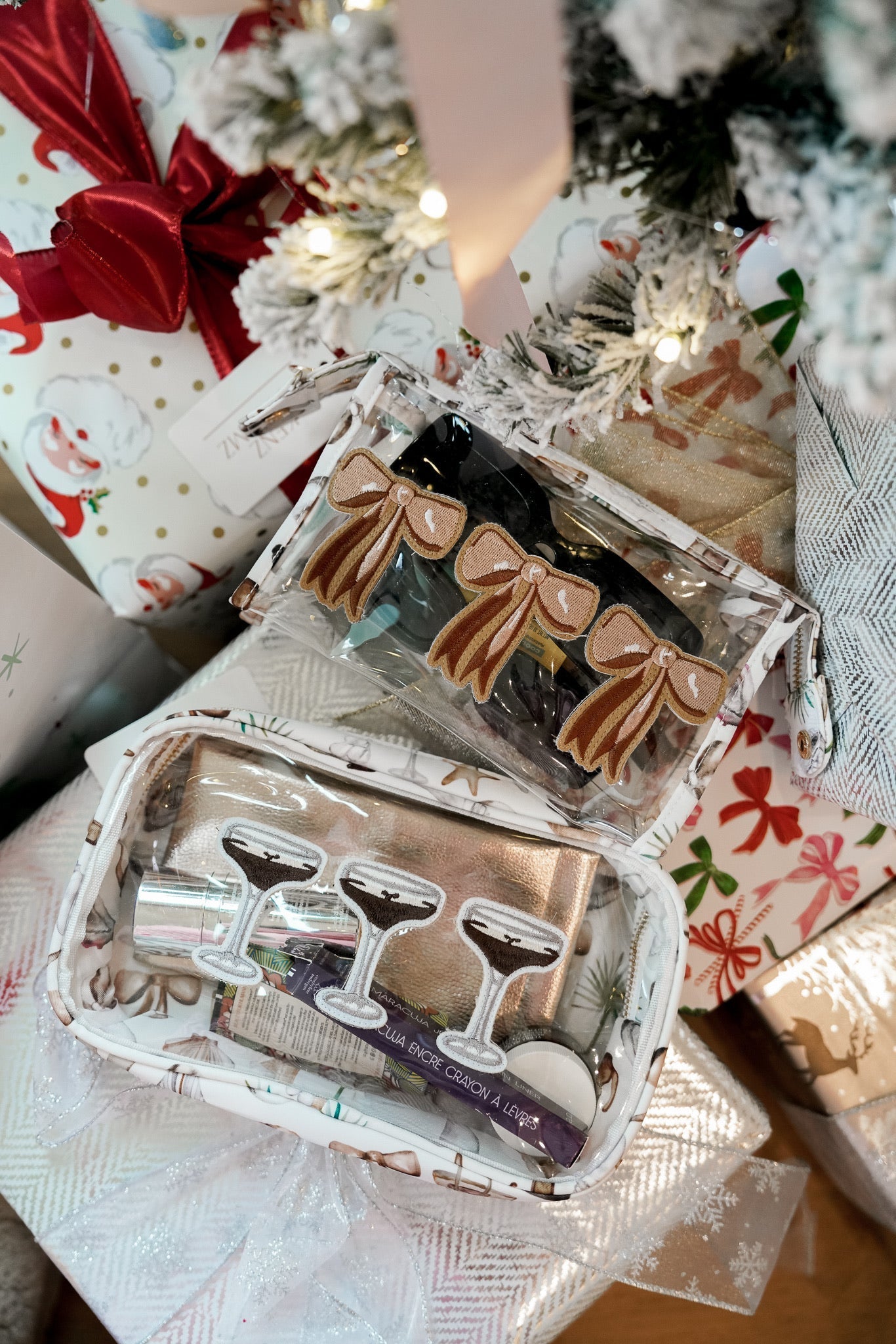 KenzKustomz Espresso Martinis - Neutral Coastal Cocktail Clear Large Bag