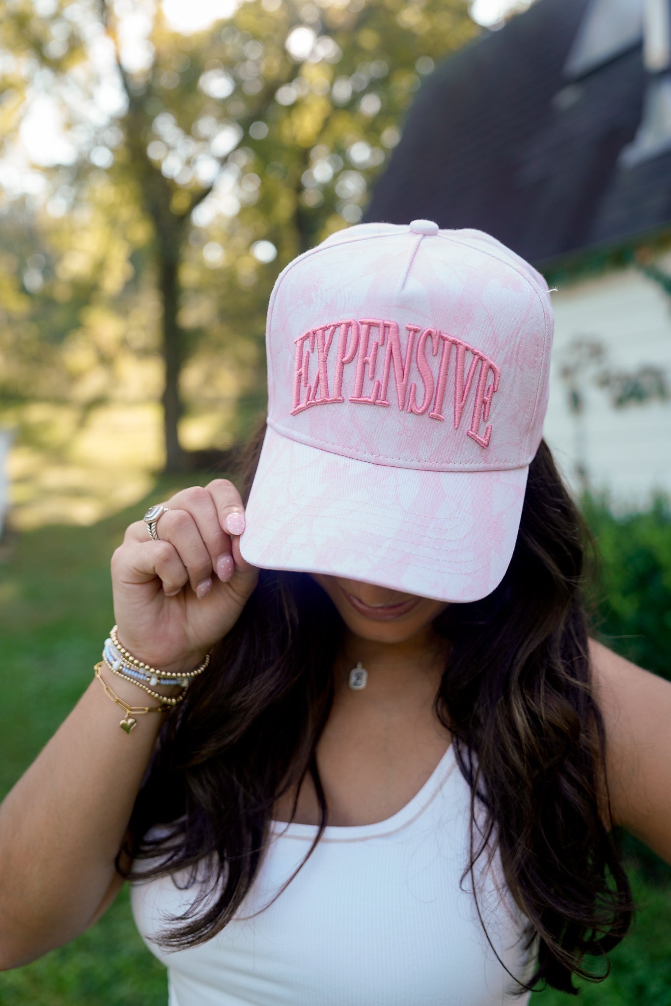 KenzKustomz Expensive - Pink Camo Trucker Hat