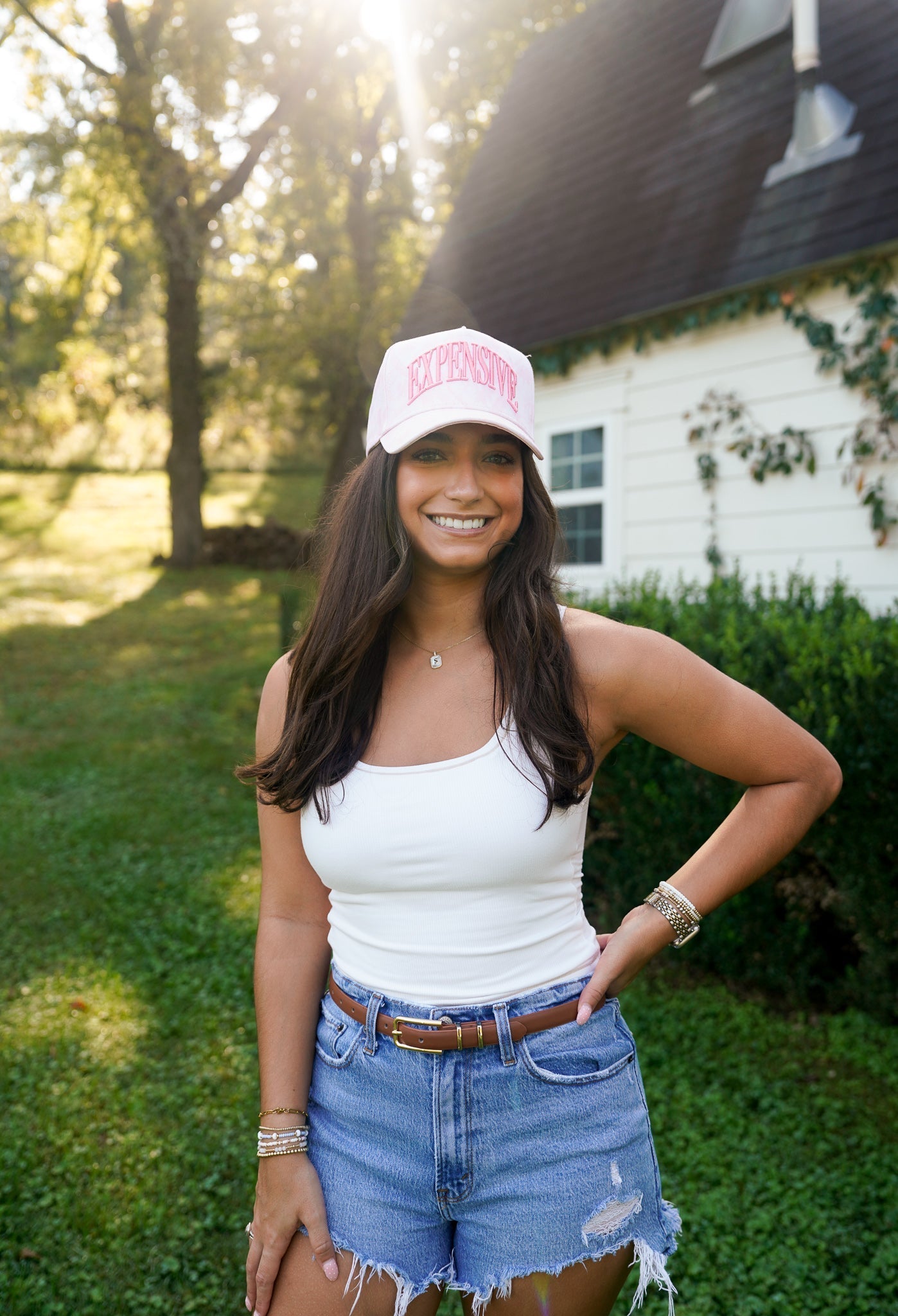 KenzKustomz Expensive - Pink Camo Trucker Hat