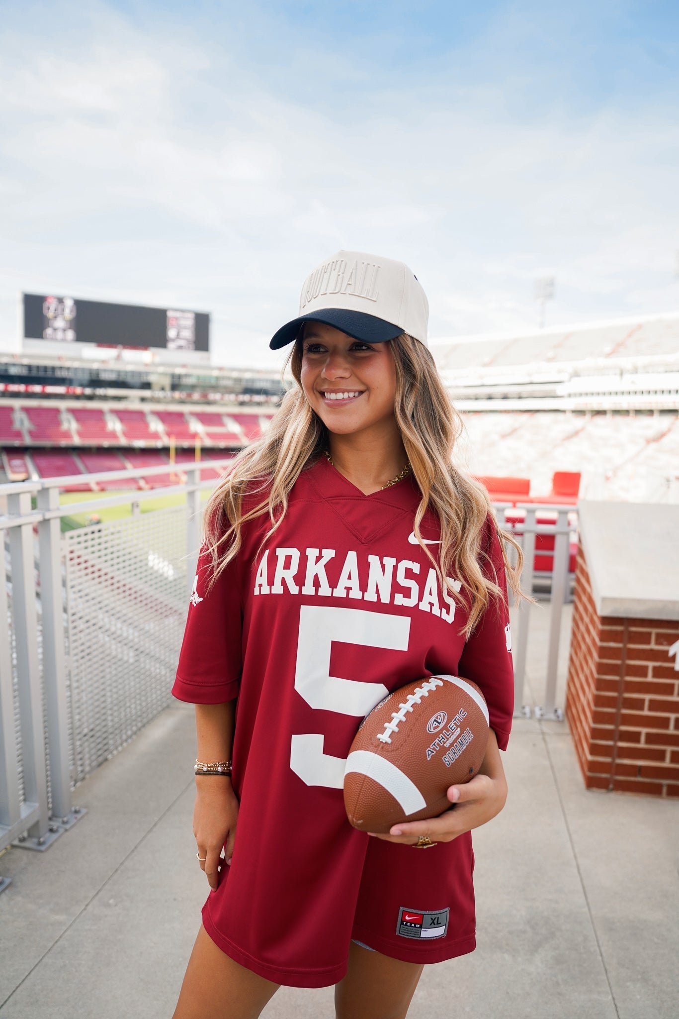 KenzKustomz FOOTBALL - Neutral Vintage Trucker Hat
