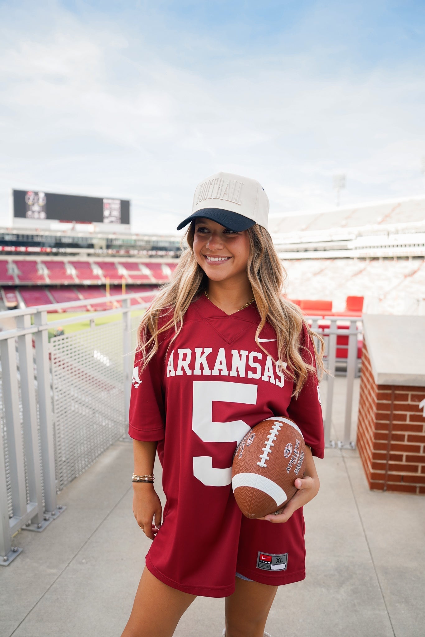 KenzKustomz FOOTBALL - Neutral Vintage Trucker Hat