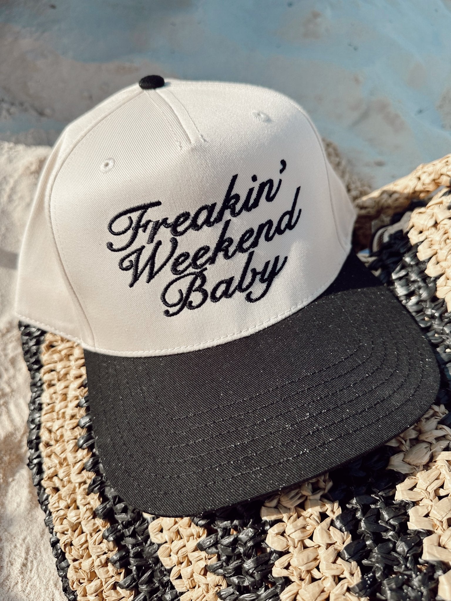 KenzKustomz Freakin' Weekend Baby - Vintage Trucker Hat
