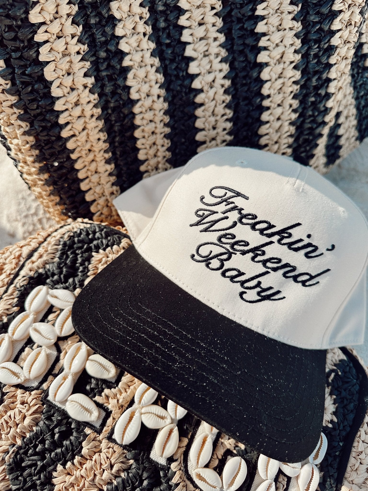 KenzKustomz Freakin' Weekend Baby - Vintage Trucker Hat