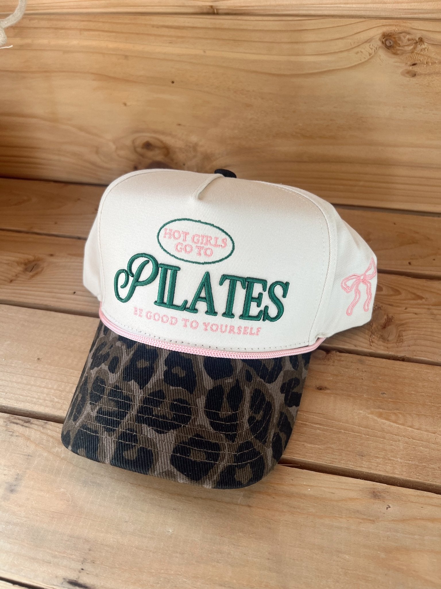 KenzKustomz Hot Girls go to Pilates - Leopard Vintage Hat