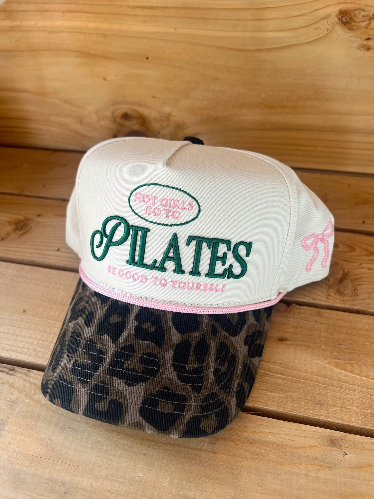 KenzKustomz Hot Girls go to Pilates - Leopard Vintage Hat