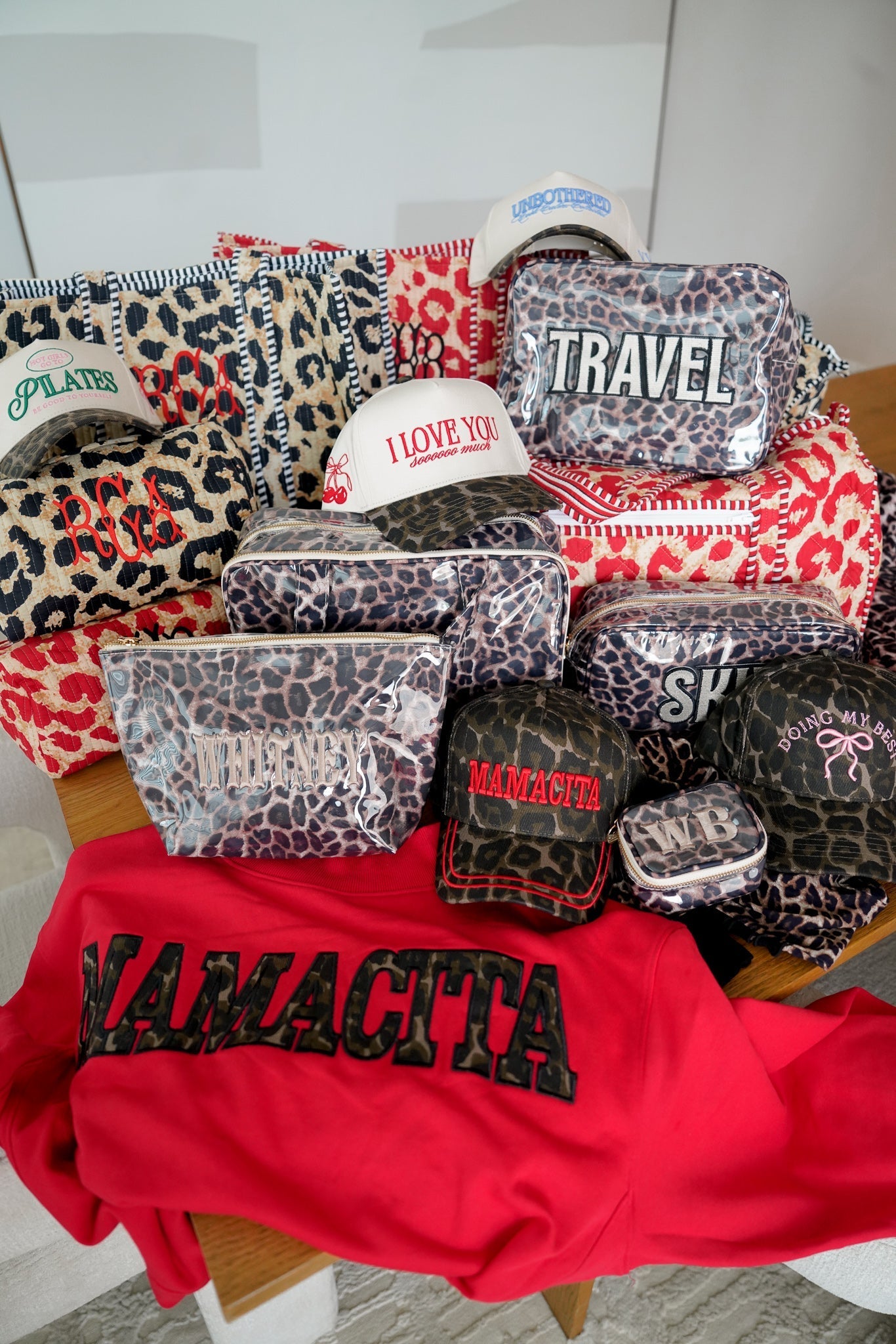 KenzKustomz Leopard - Clear Coat Bag For Embroidery