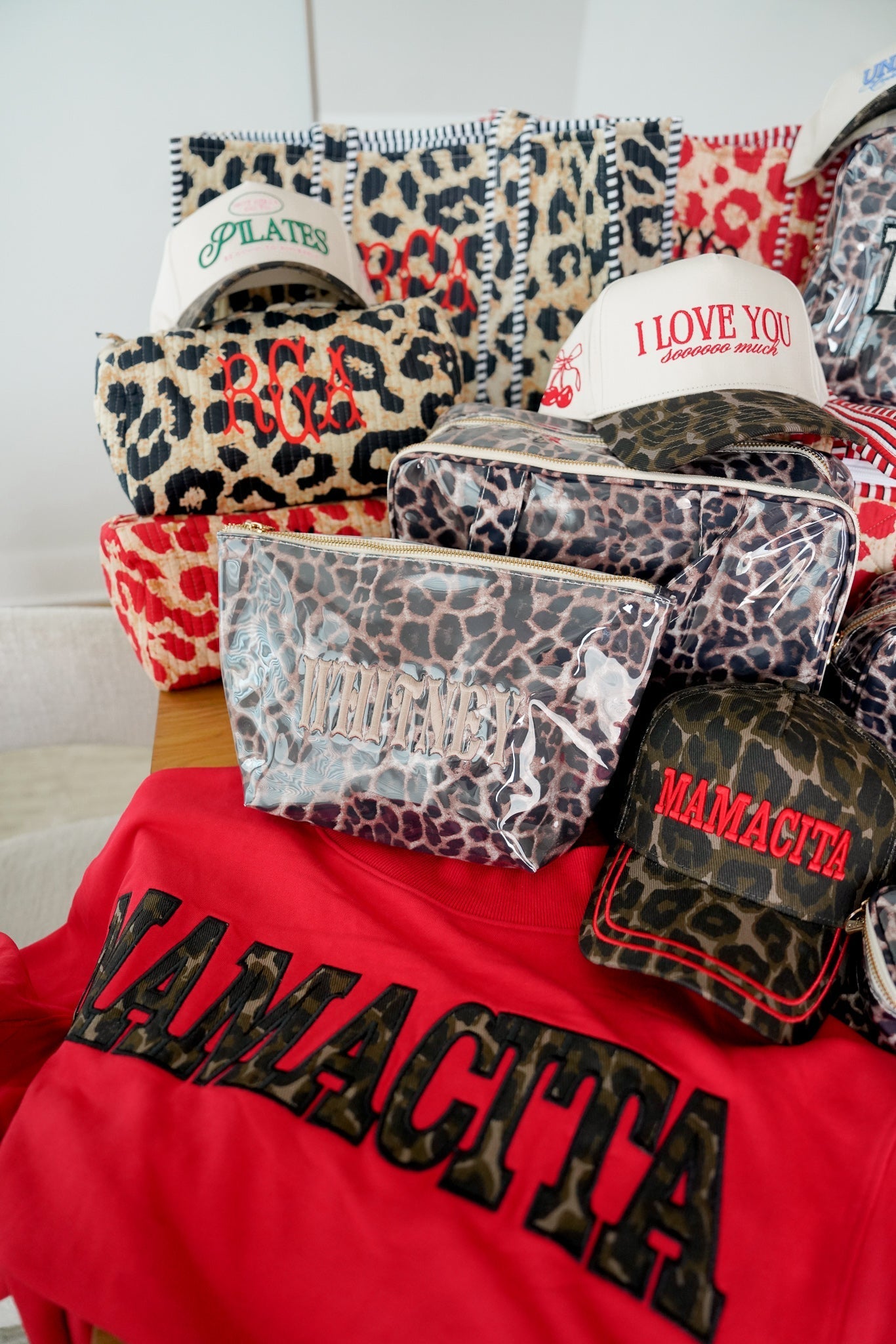 KenzKustomz Leopard - Clear Coat Bag For Embroidery