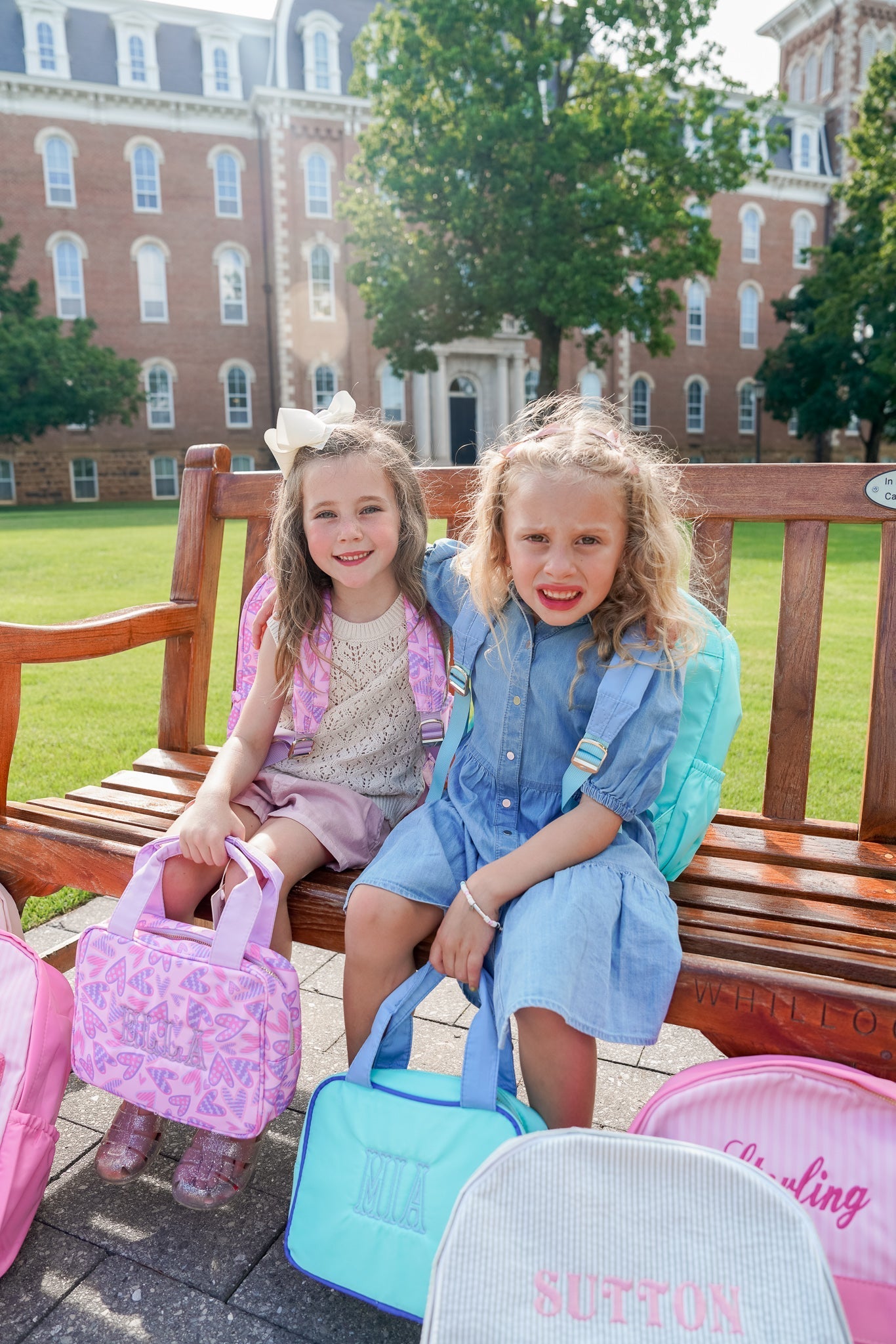 KenzKustomz Lilac Hearts Backpack