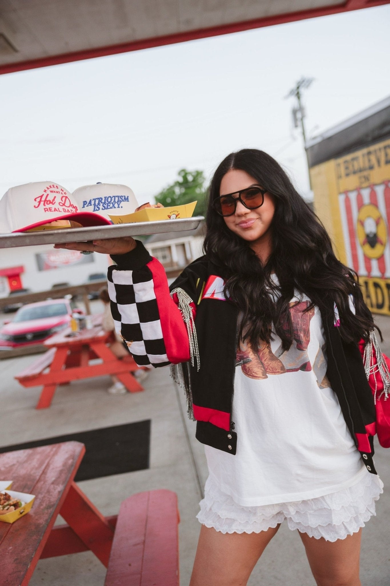 KenzKustomz Makes me Want a Hot Dog - Red Vintage Trucker Hat