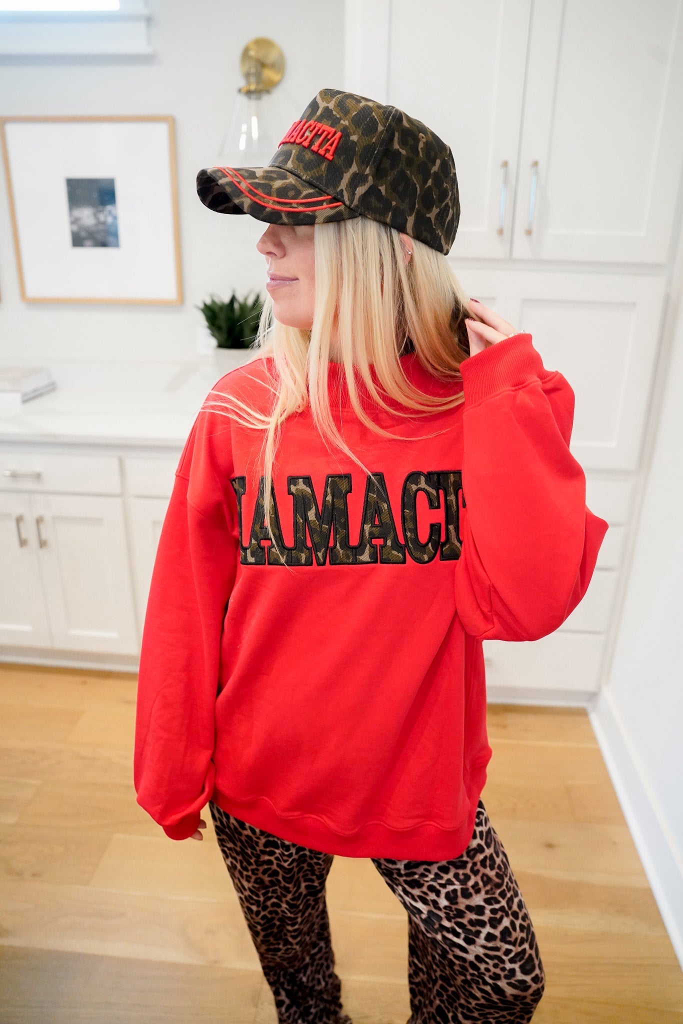 KenzKustomz Mamacita - Leopard Vintage Hat