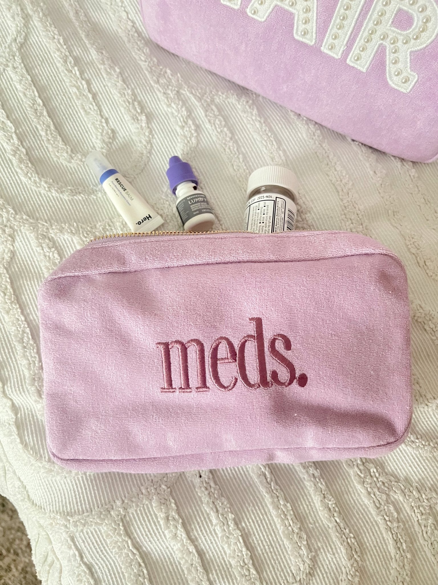 KenzKustomz Meds - Lilac Terry Cloth Medium
