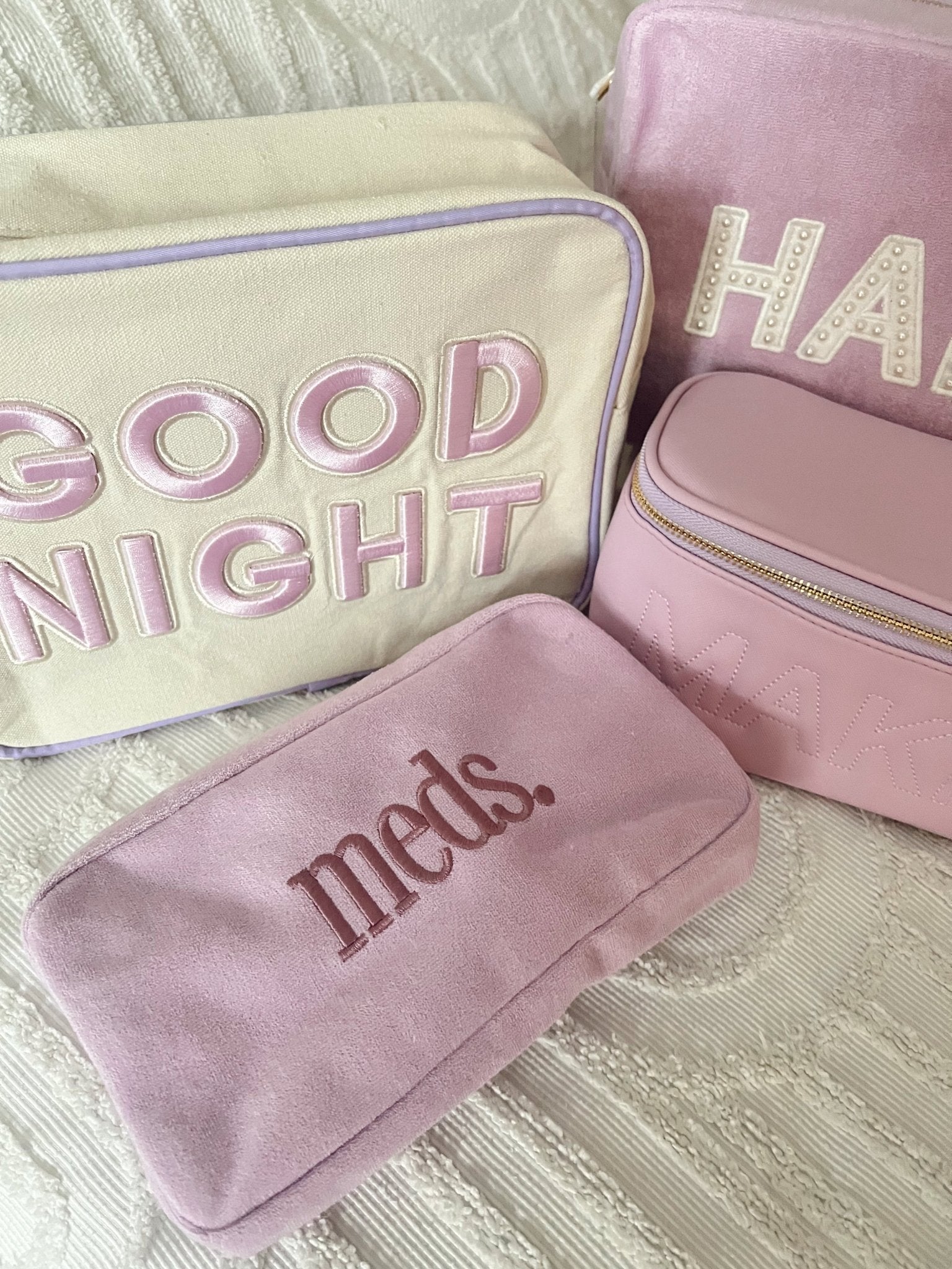 KenzKustomz Meds - Lilac Terry Cloth Medium