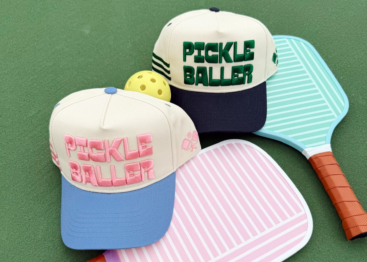 KenzKustomz PICKLEBALLER - Vintage Trucker Hat