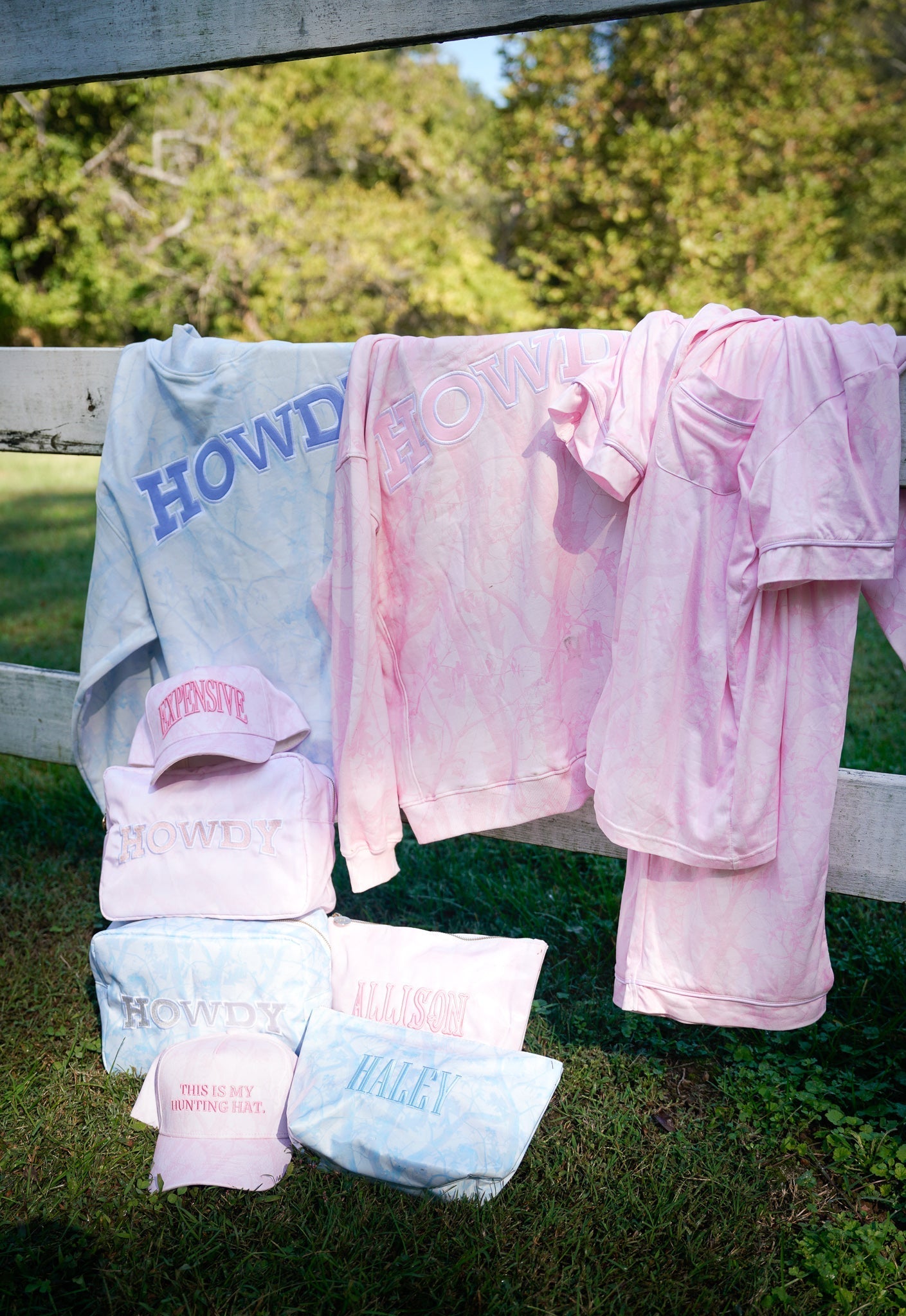 KenzKustomz Pink Camo - Short Sleeve + Pant Pajama Set