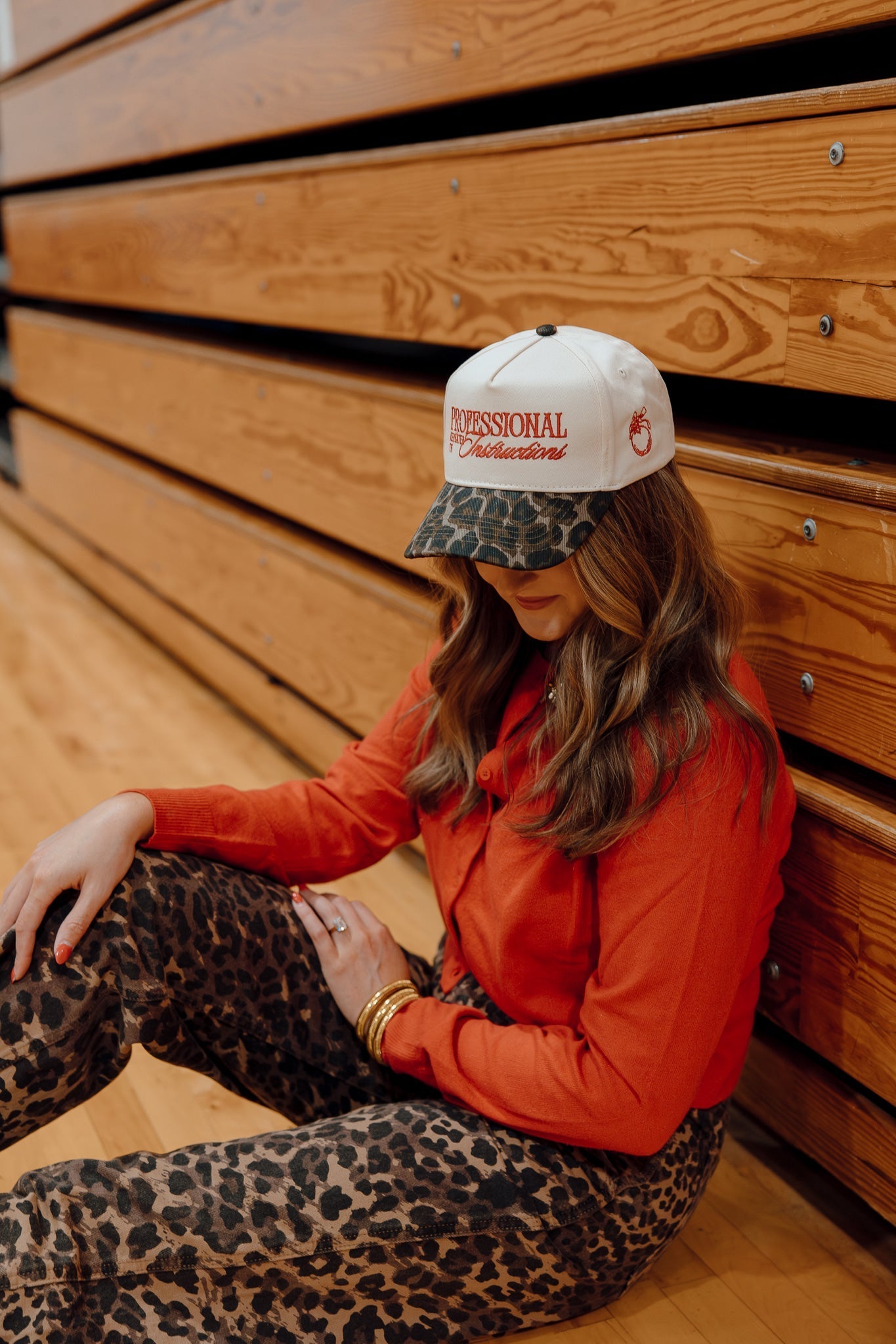 KenzKustomz Professional Repeater of Instructions - Leopard Vintage Hat