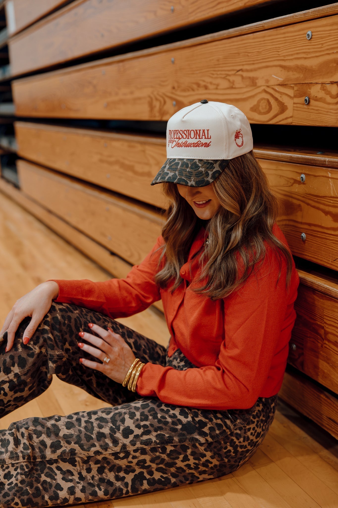 KenzKustomz Professional Repeater of Instructions - Leopard Vintage Hat