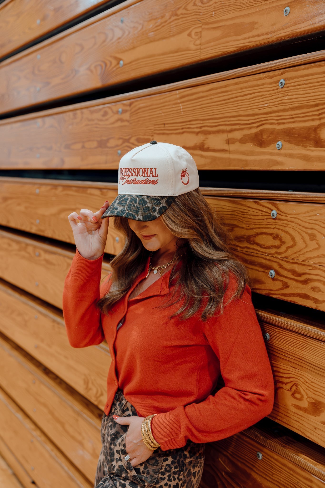 KenzKustomz Professional Repeater of Instructions - Leopard Vintage Hat