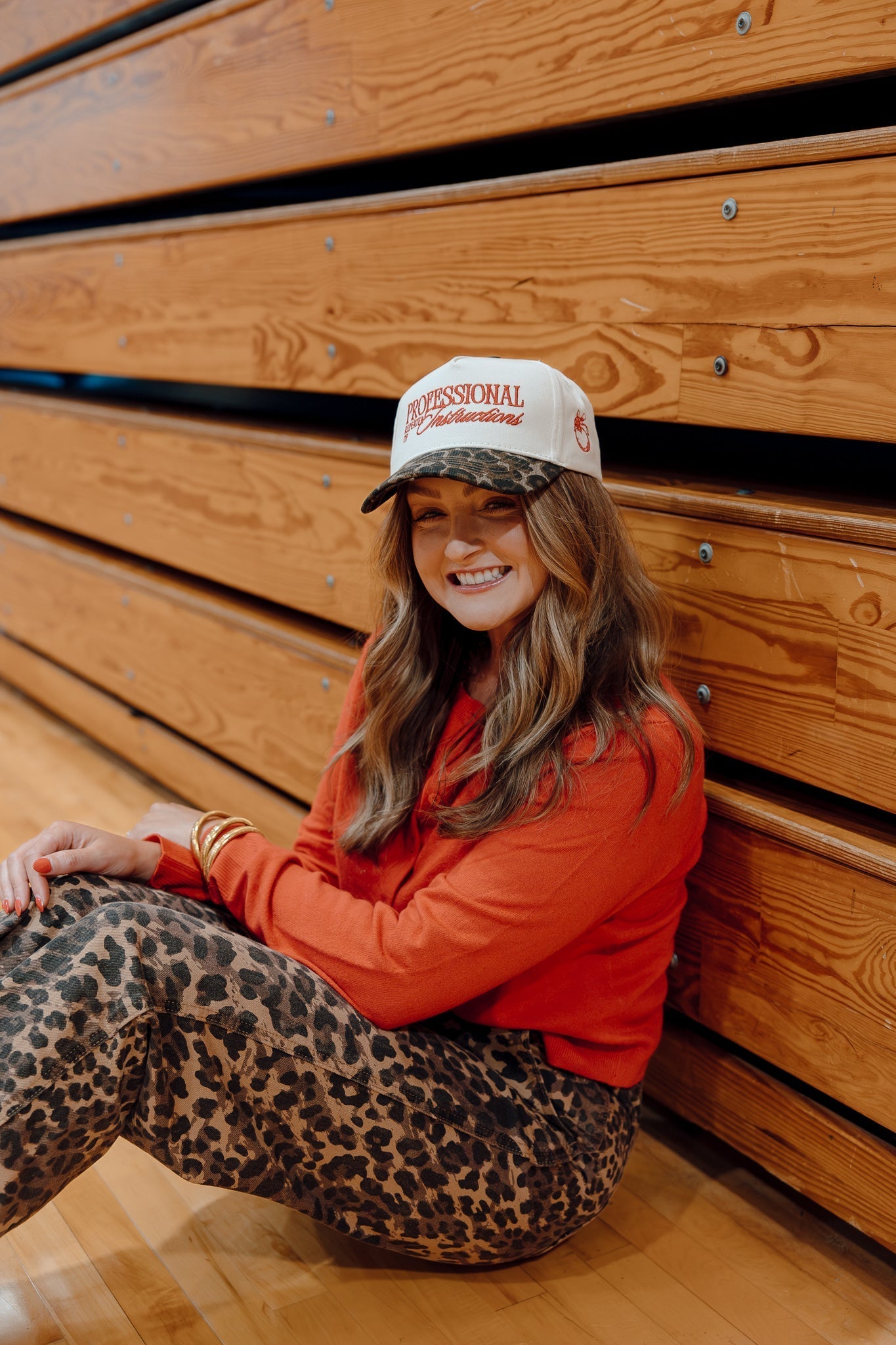 KenzKustomz Professional Repeater of Instructions - Leopard Vintage Hat