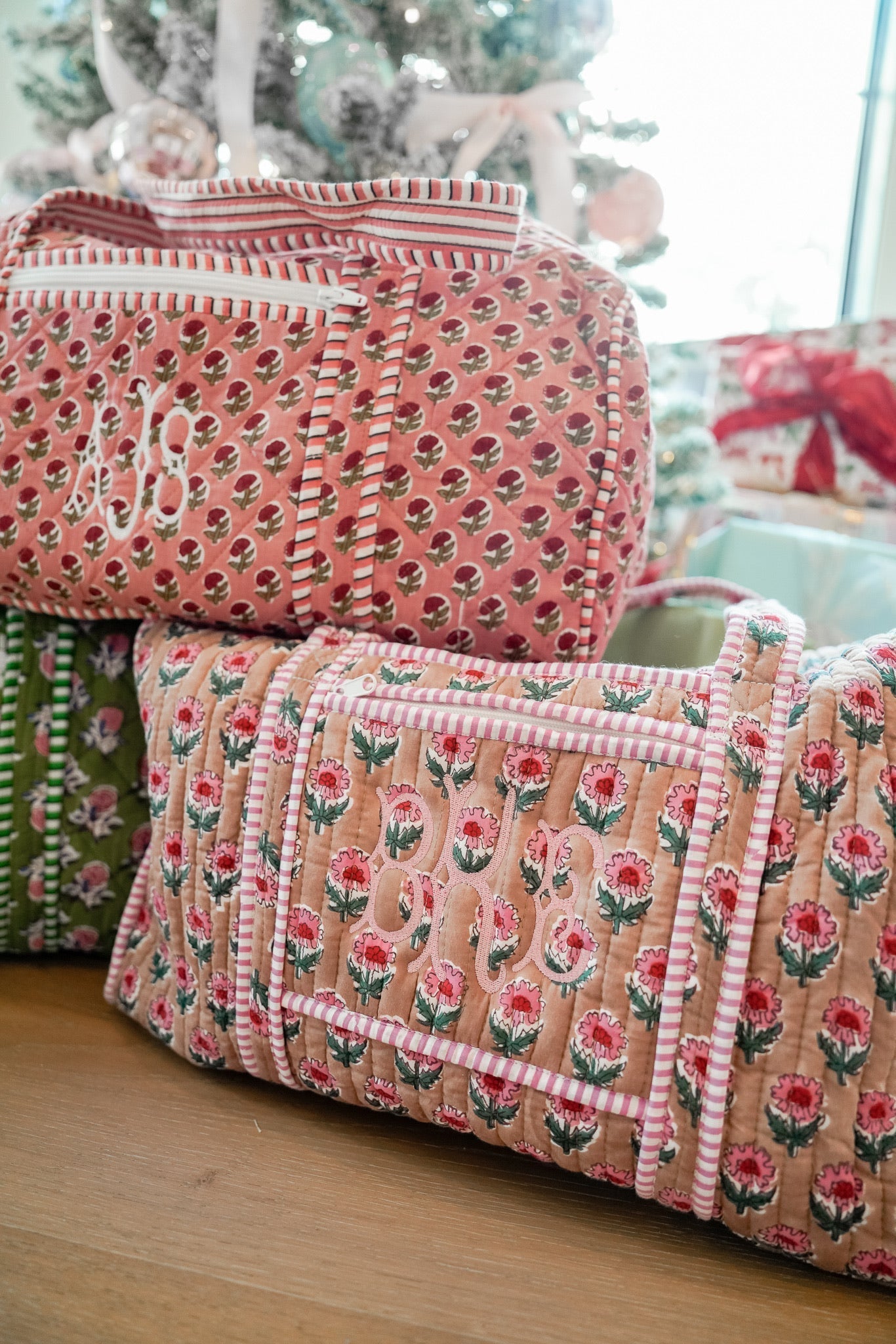 KenzKustomz Quilted Block - Print Duffel Bag