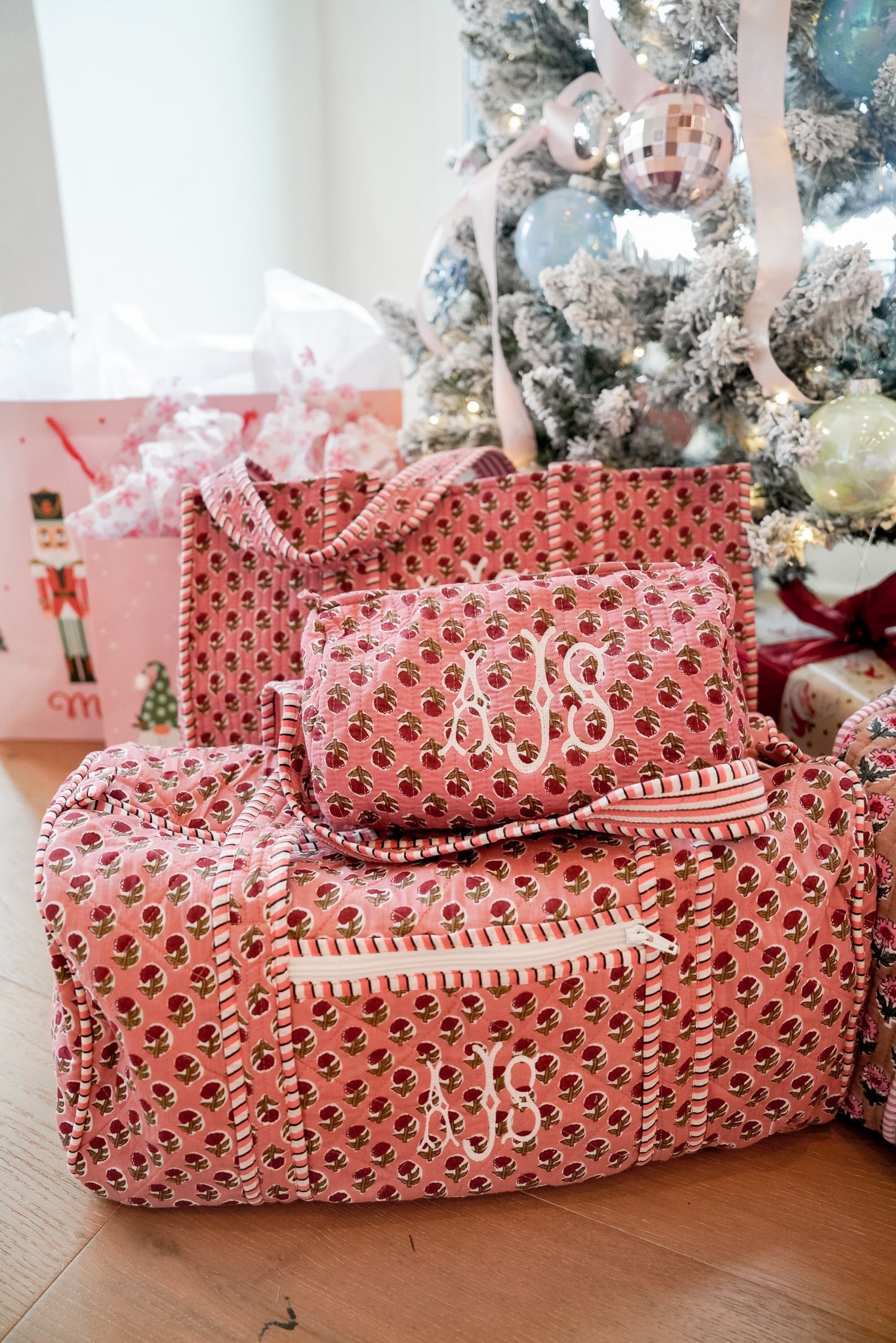 KenzKustomz Quilted Block - Print Duffel Bag