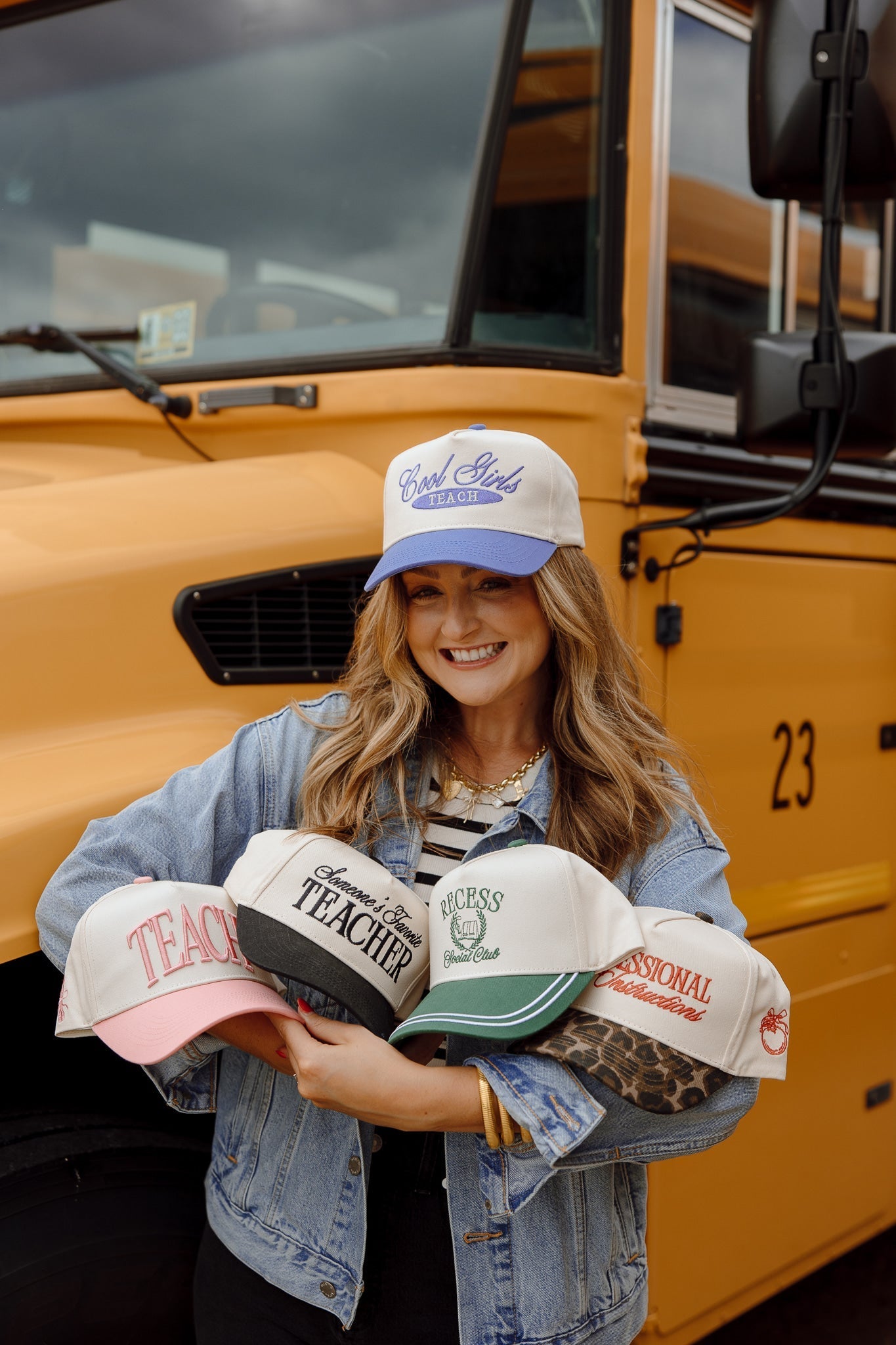 KenzKustomz Recess Social Club - Green Vintage Trucker Hat