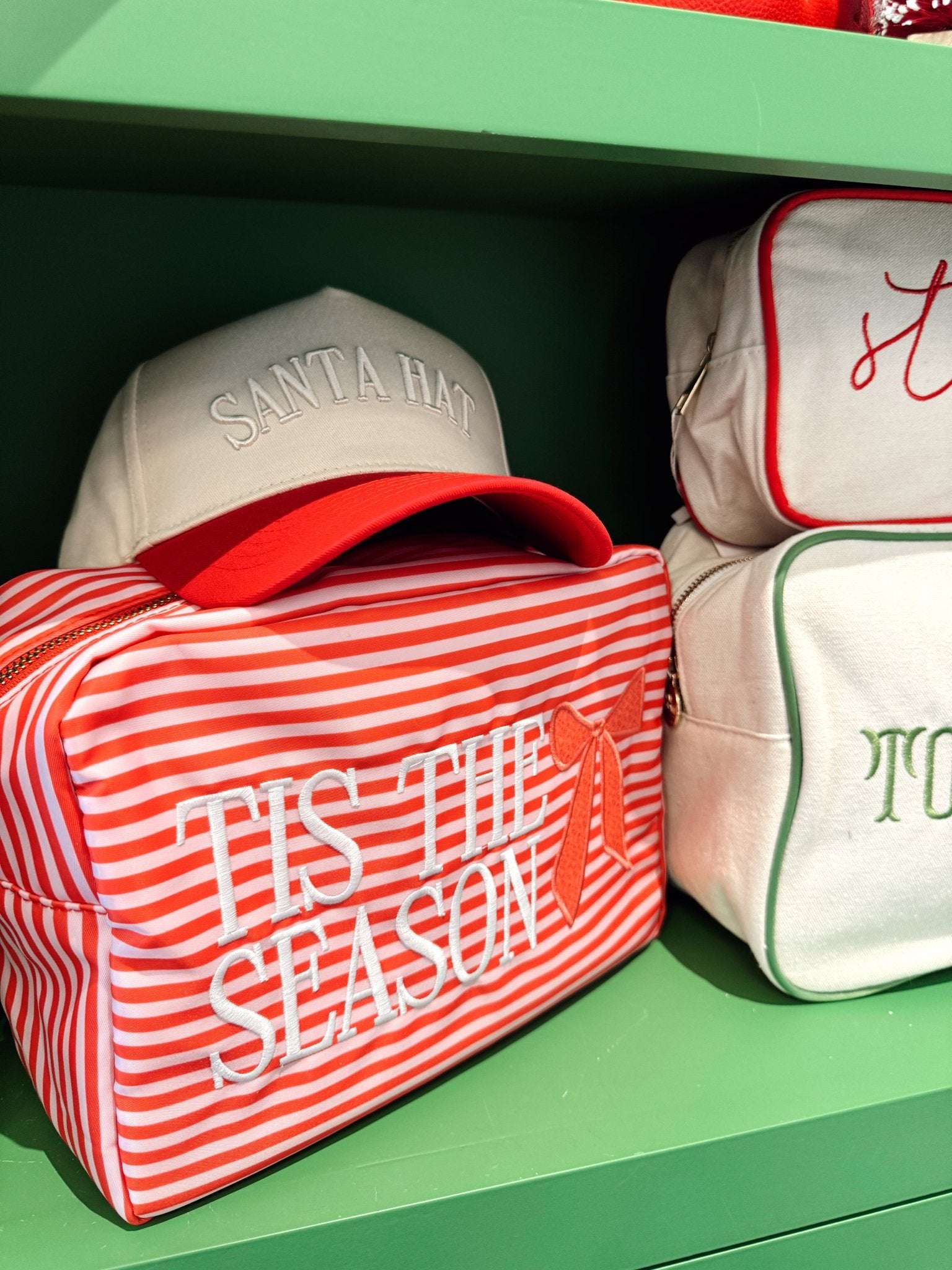 KenzKustomz Santa Hat - Red Vintage Trucker Hat