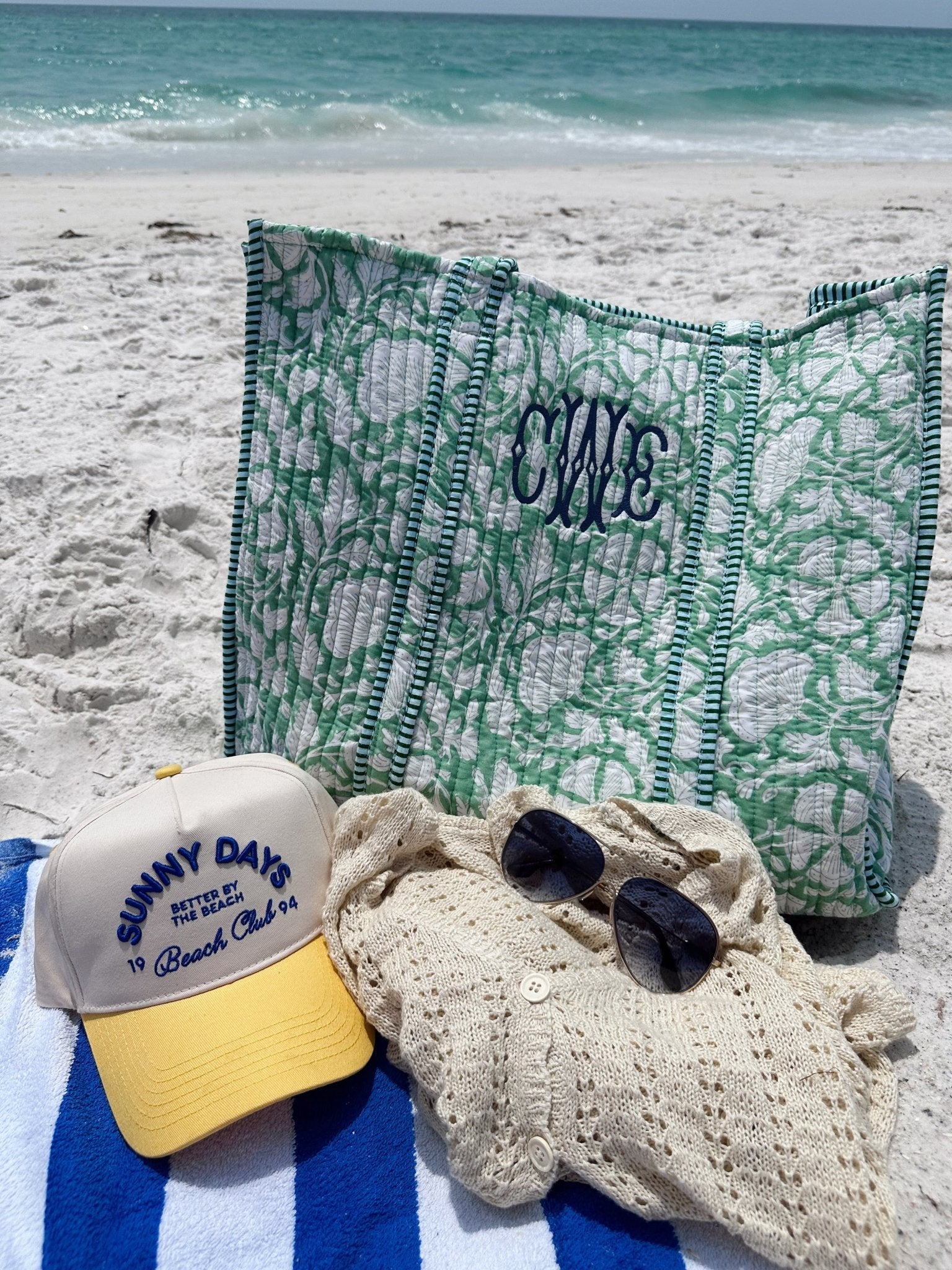 KenzKustomz Sunny Days - Yellow Vintage Trucker Hat