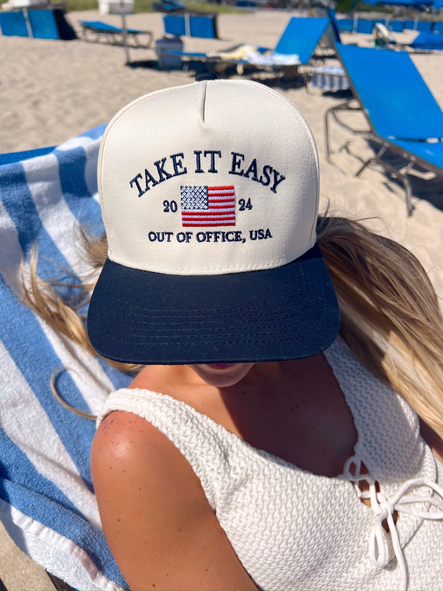 KenzKustomz Take it Easy Vintage Trucker Hat - PREORDER