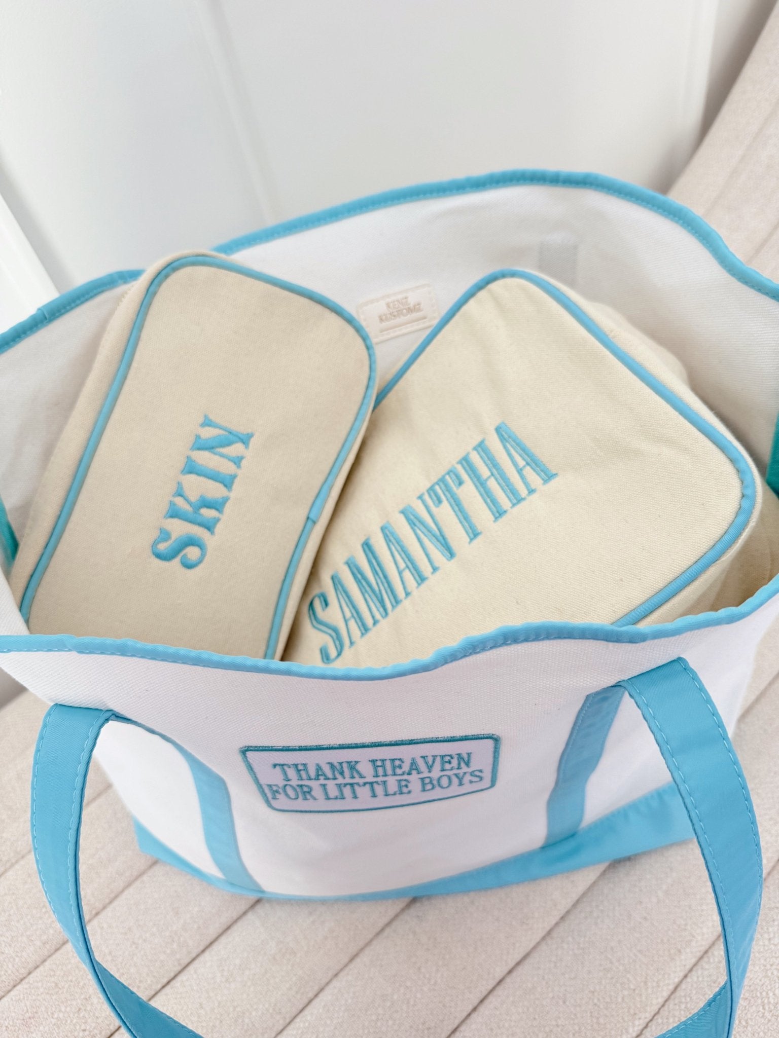 KenzKustomz Thank Heaven - Canvas Tote