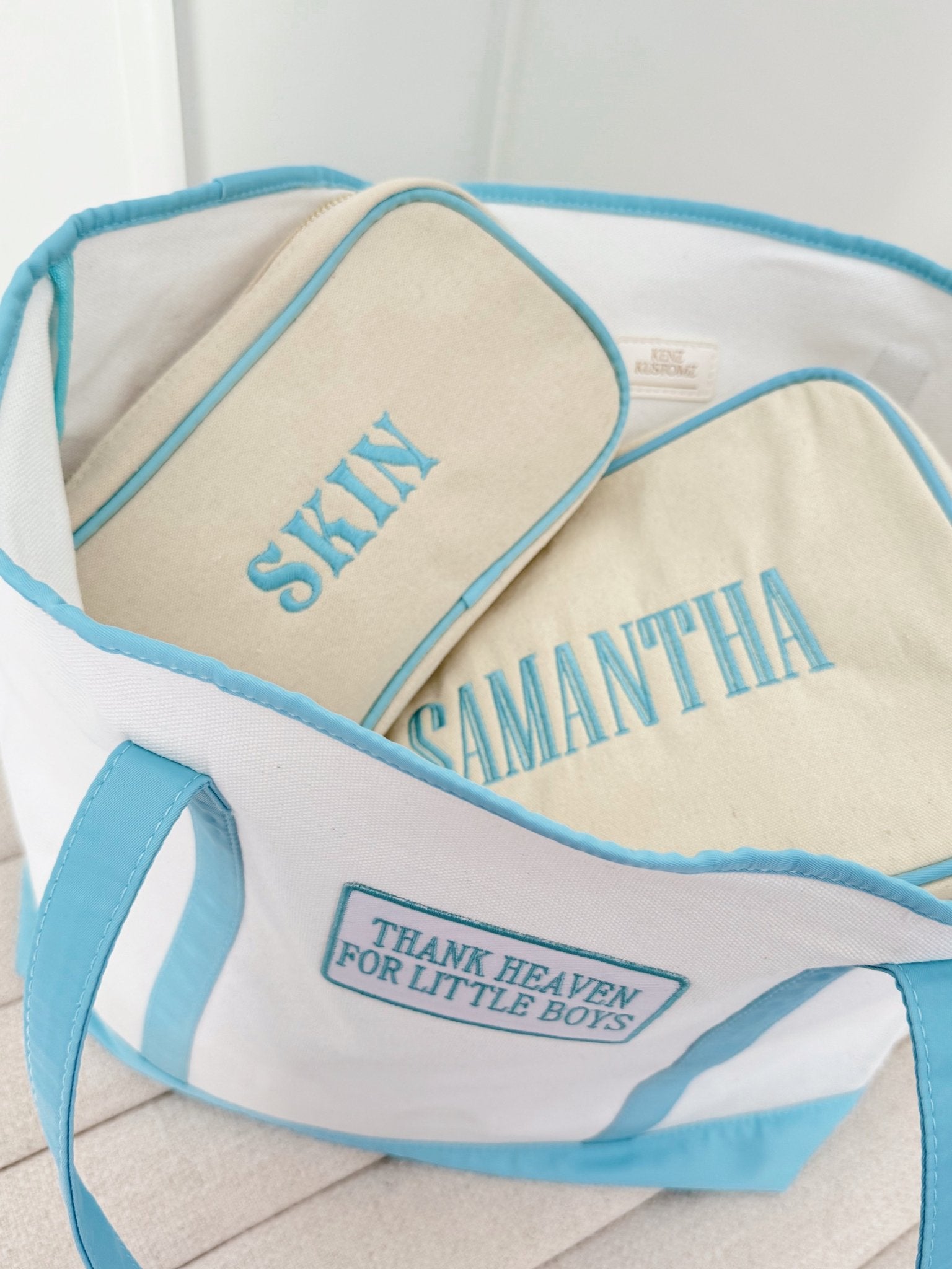 KenzKustomz Thank Heaven - Canvas Tote