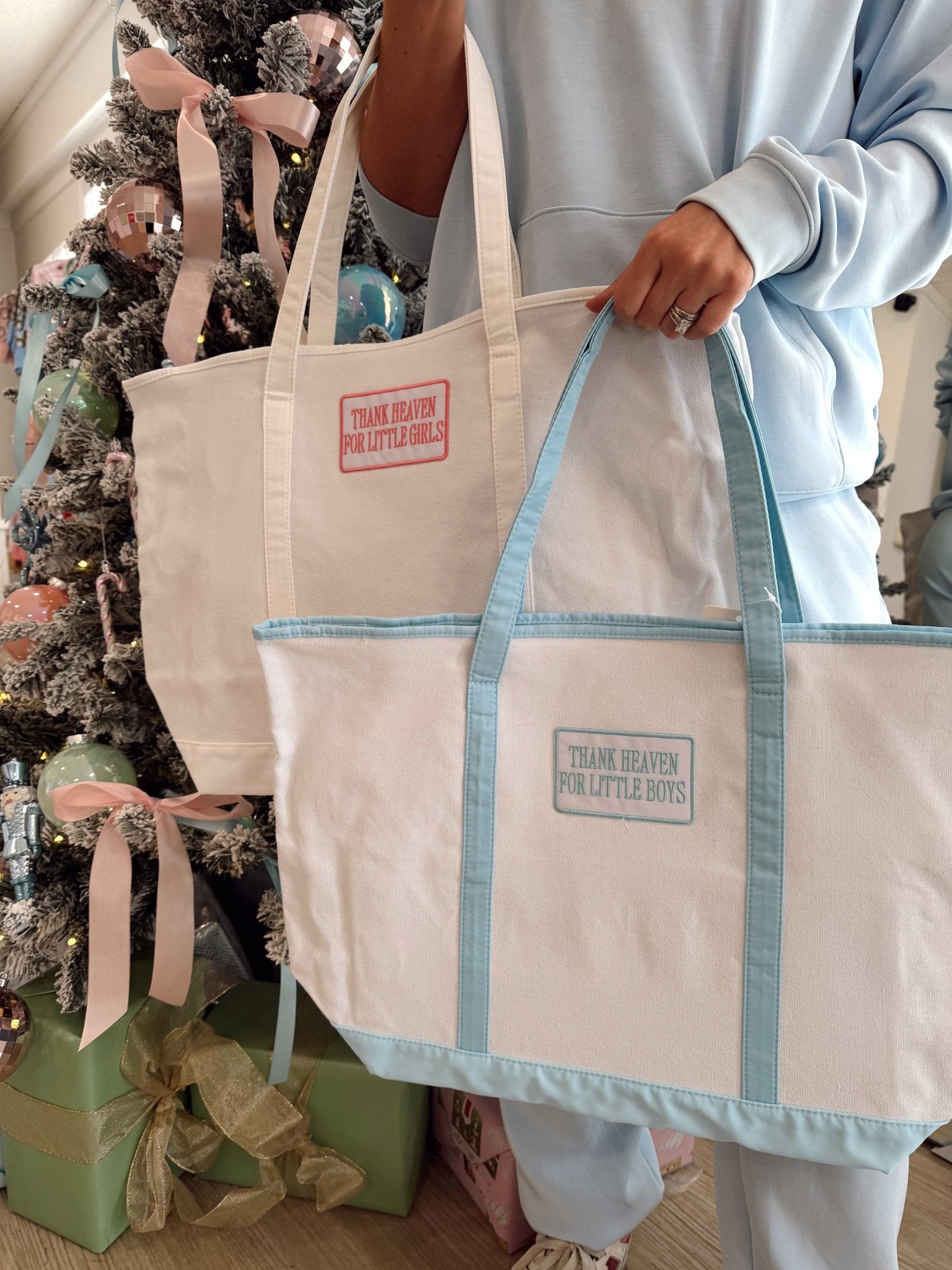 KenzKustomz Thank Heaven - Canvas Tote