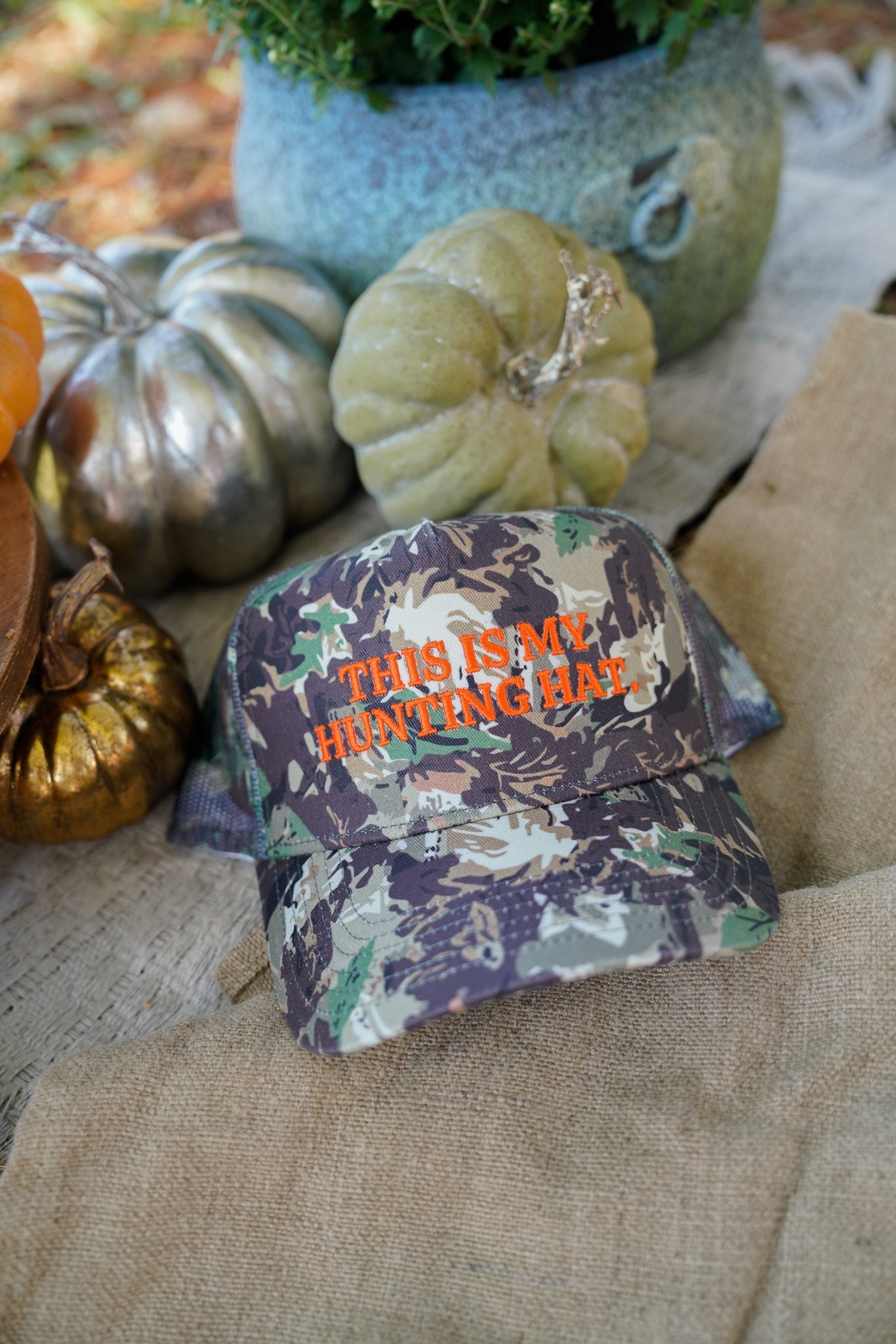 KenzKustomz This is my Hunting Hat. - Camo Trucker Hat