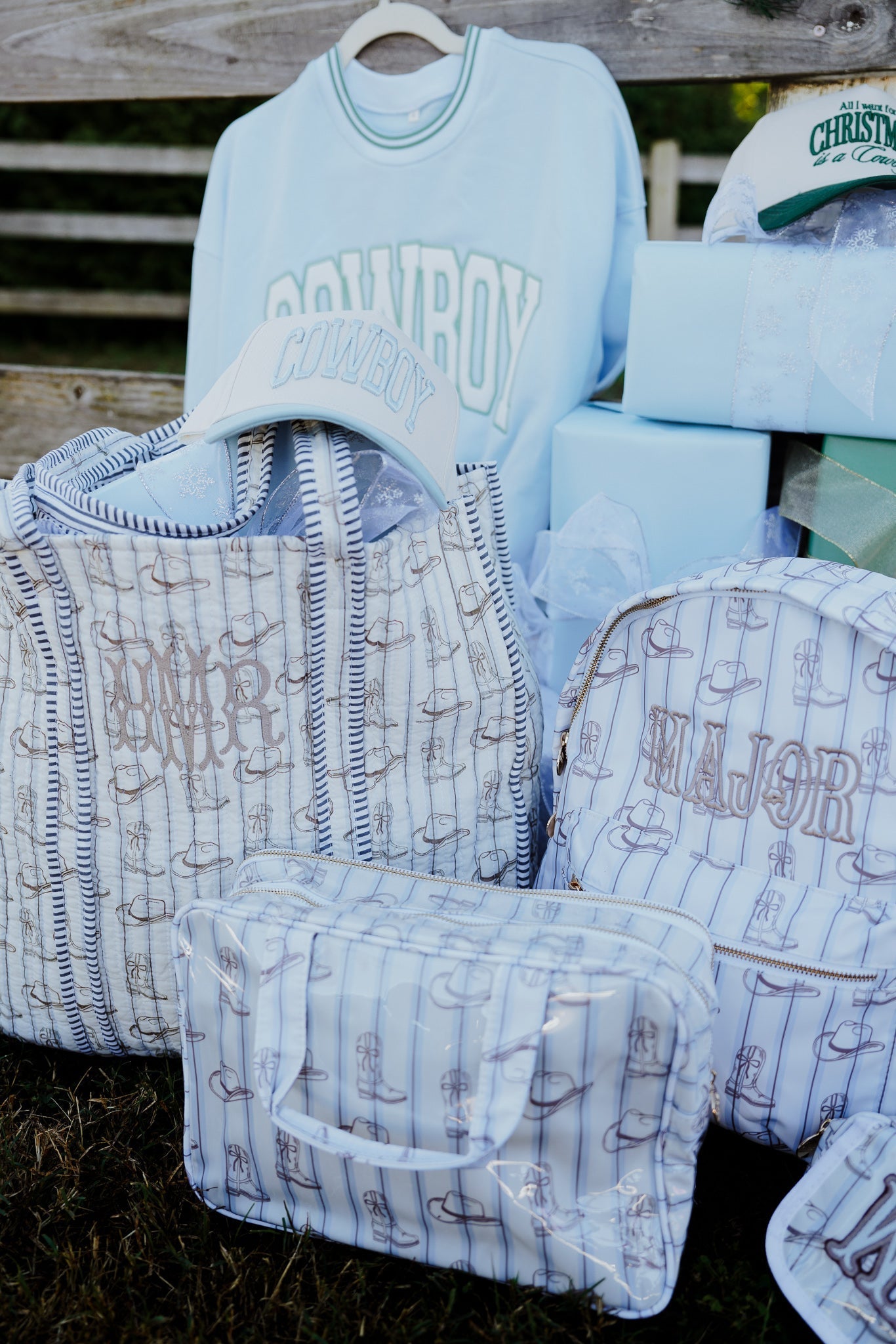 KenzKustomz Western Blues Backpack