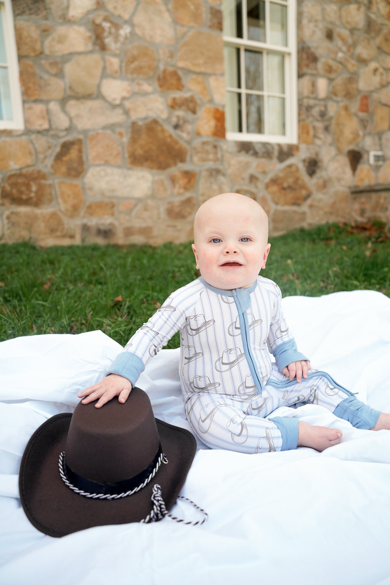 KenzKustomz Western Blues Striped - Bamboo Sleeper