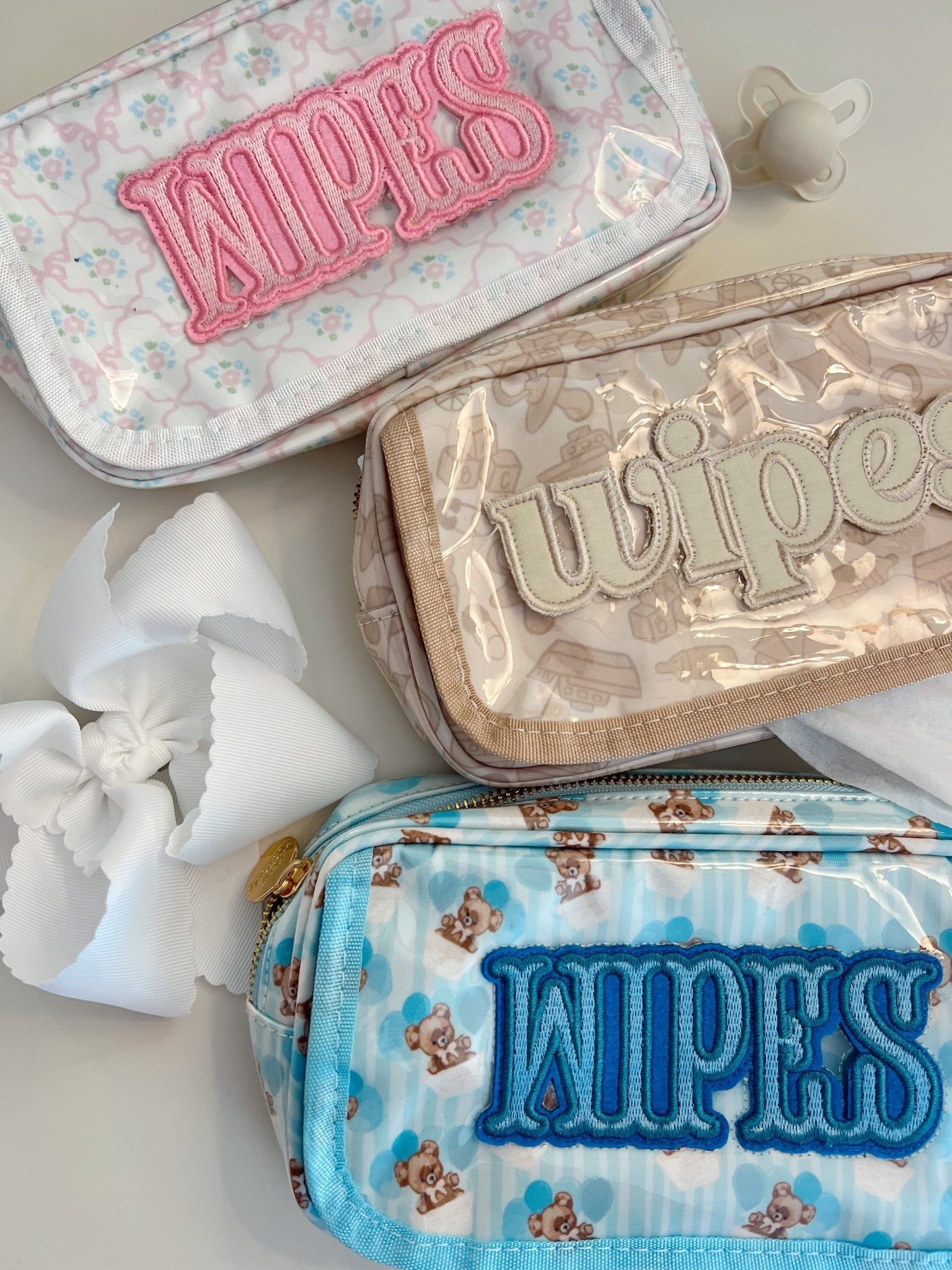 KenzKustomz Wipes Pouch - Clear Coat Bag