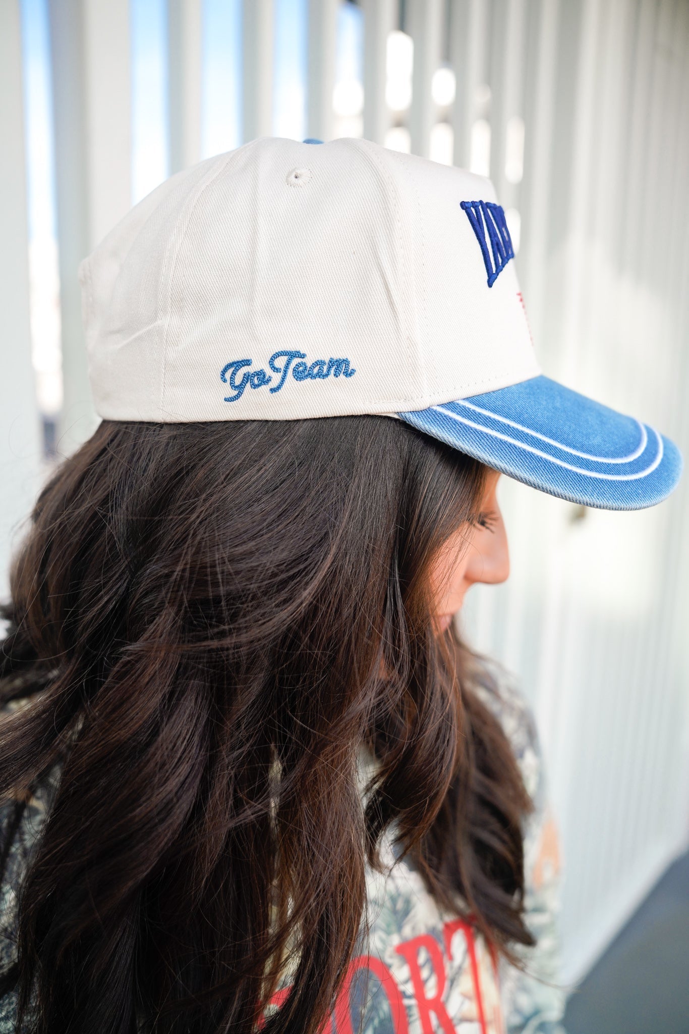 KenzKustomz Yay Sports! - Denim Vintage Trucker Hat