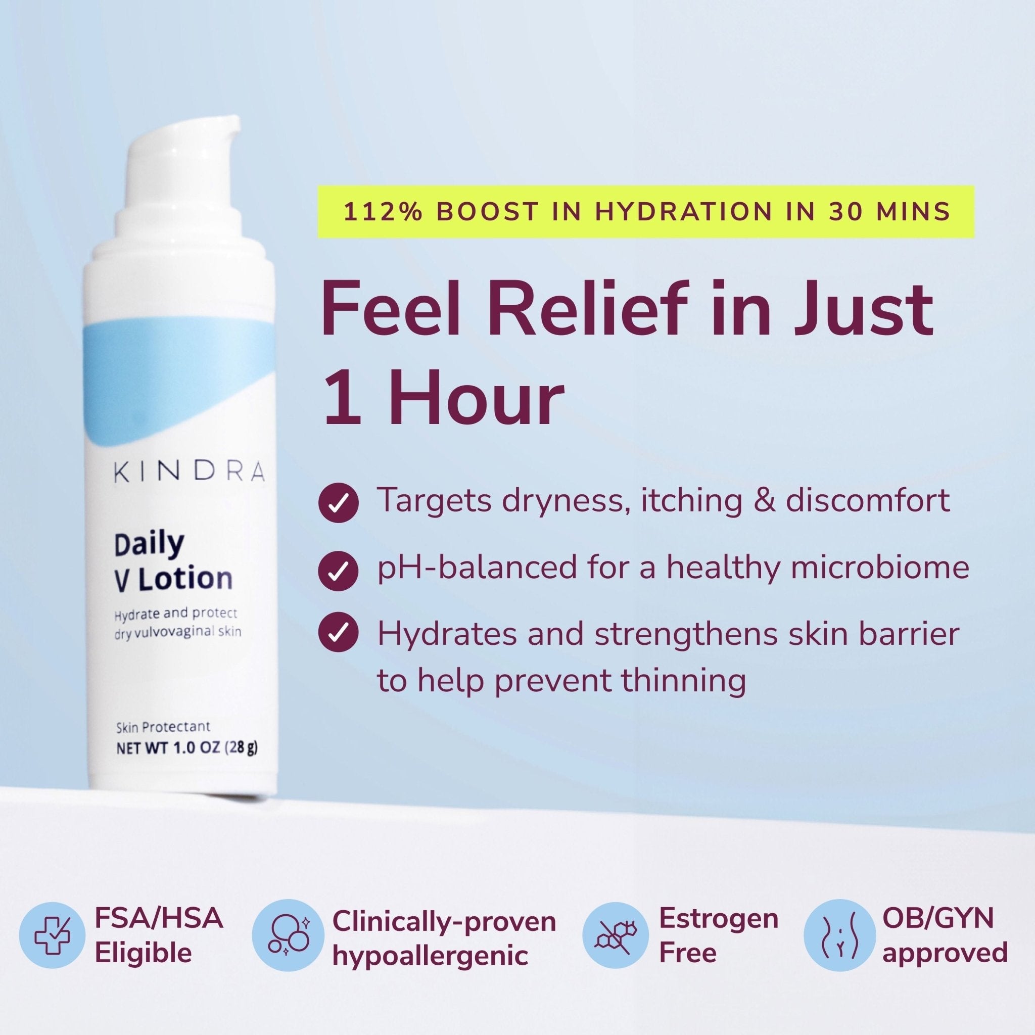Kindra Daily V Lotion